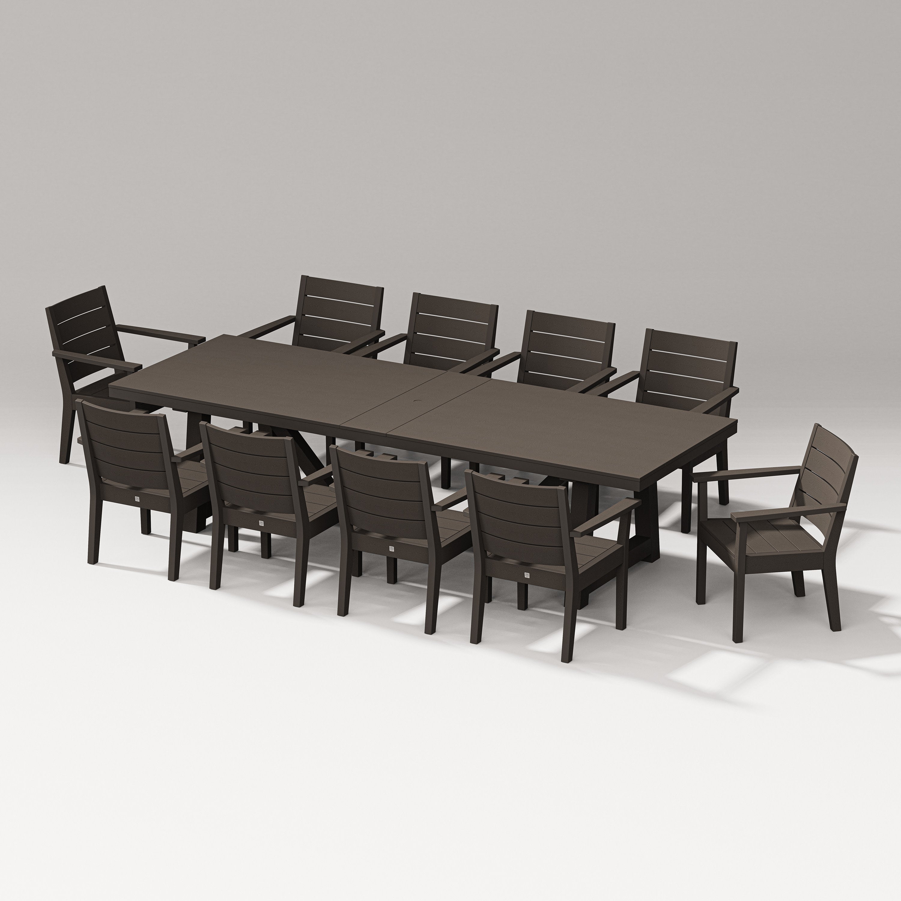 Latitude 11-Piece A-Frame Table Dining Set