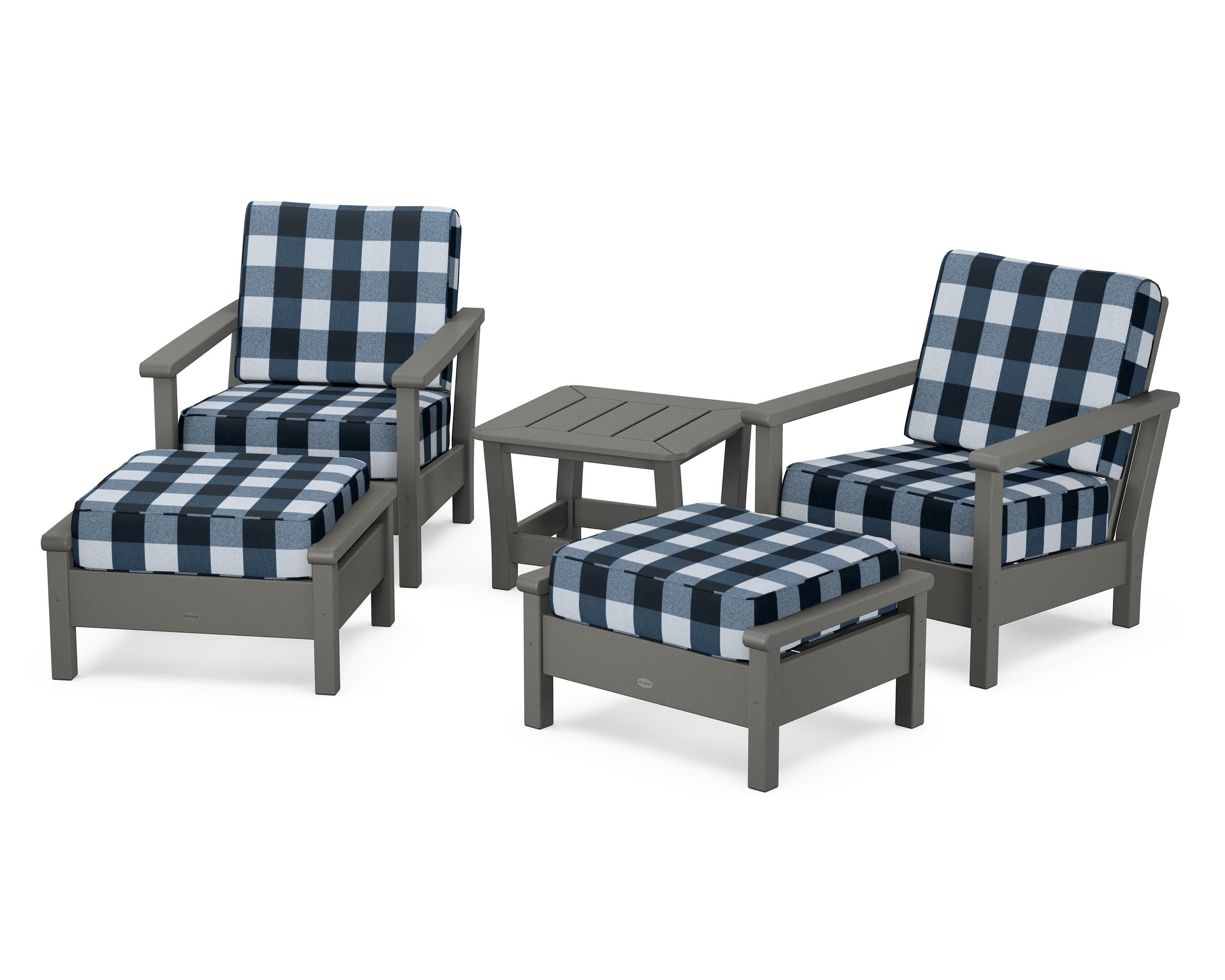 Harbour 5-Piece Deep Seating Chair Set