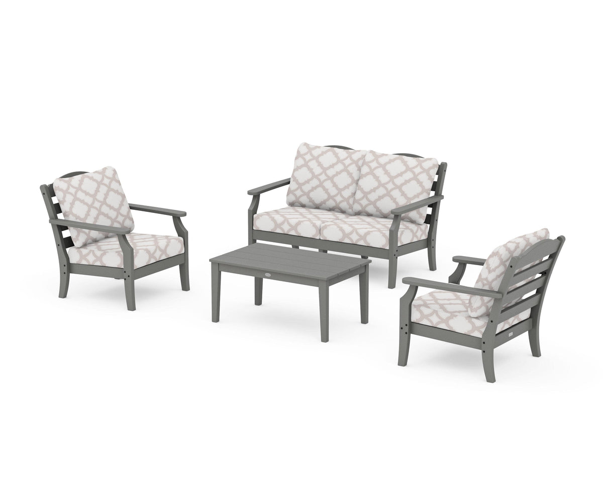 Savannah 4-Piece Deep Seating Set with Loveseat