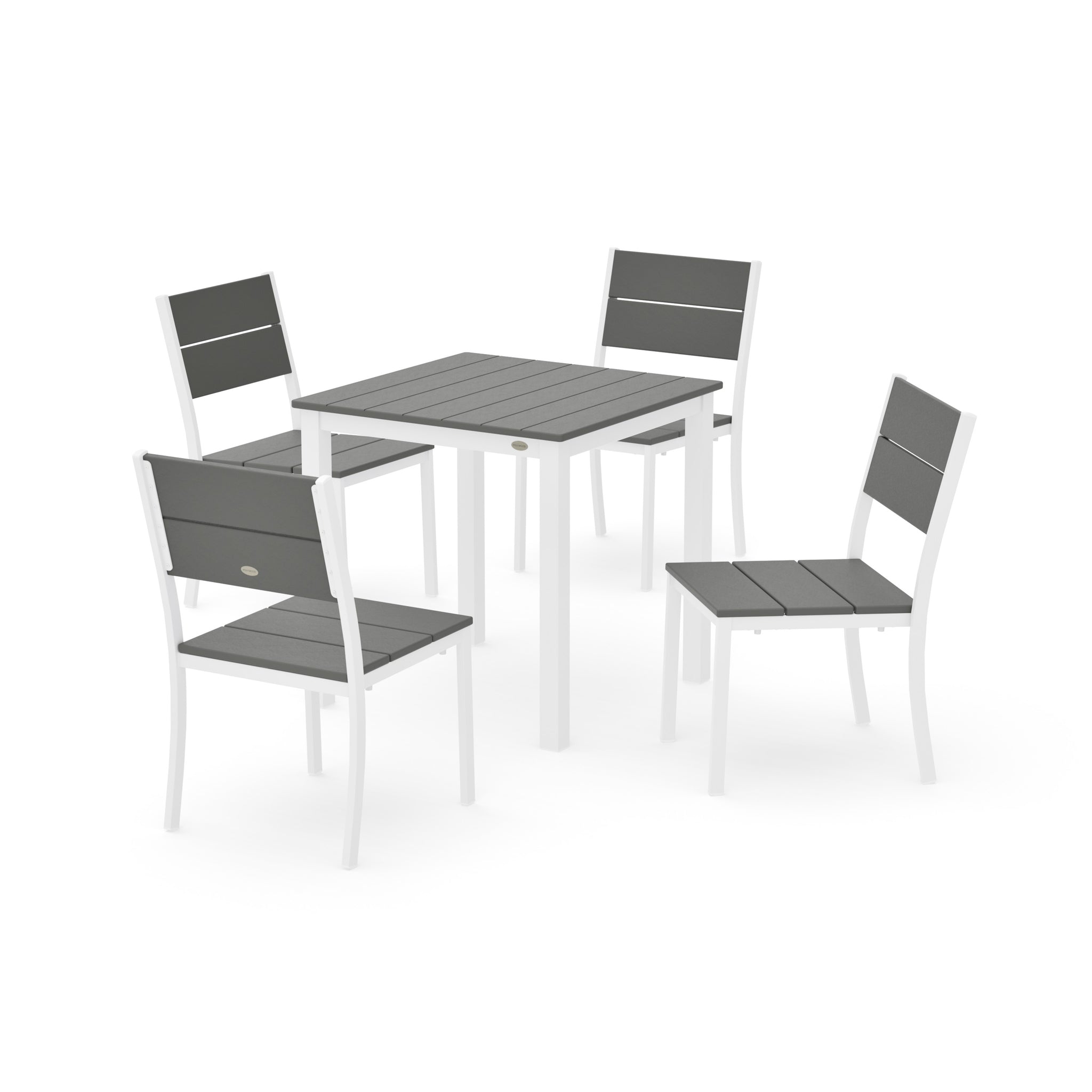 Main Street 5-Piece Square Dining Set- Small