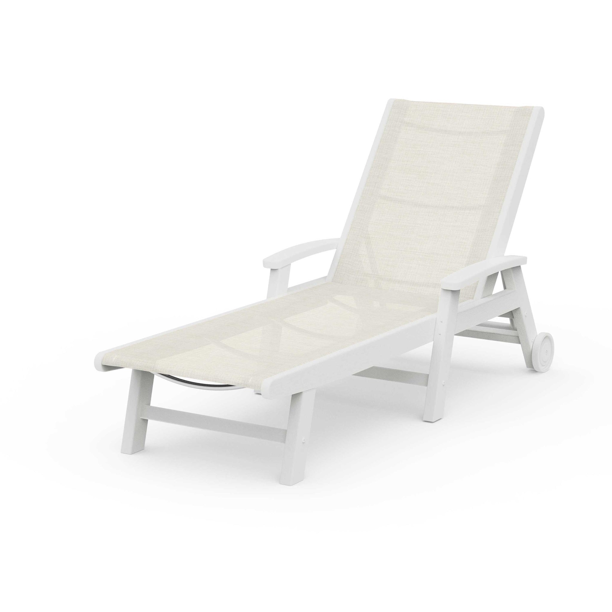 Coastal Chaise with Wheels