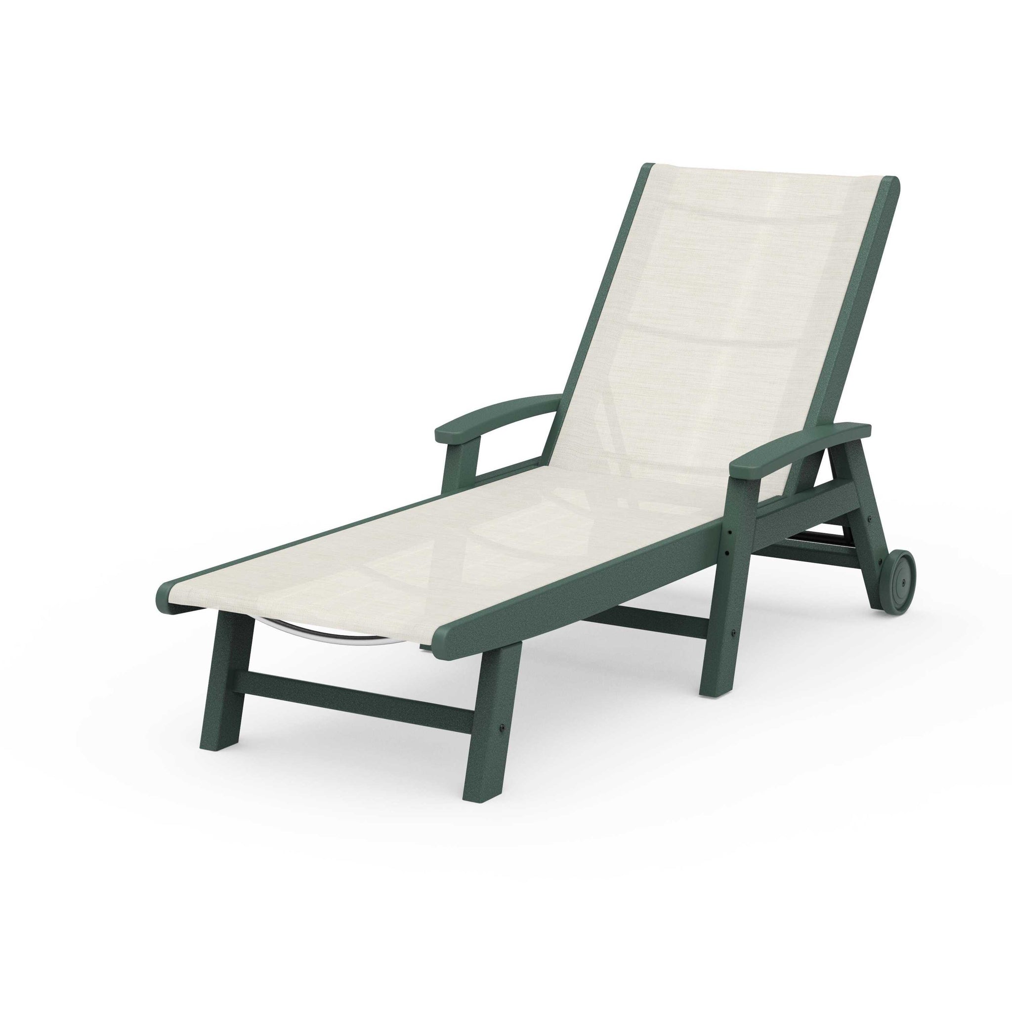Coastal Chaise with Wheels
