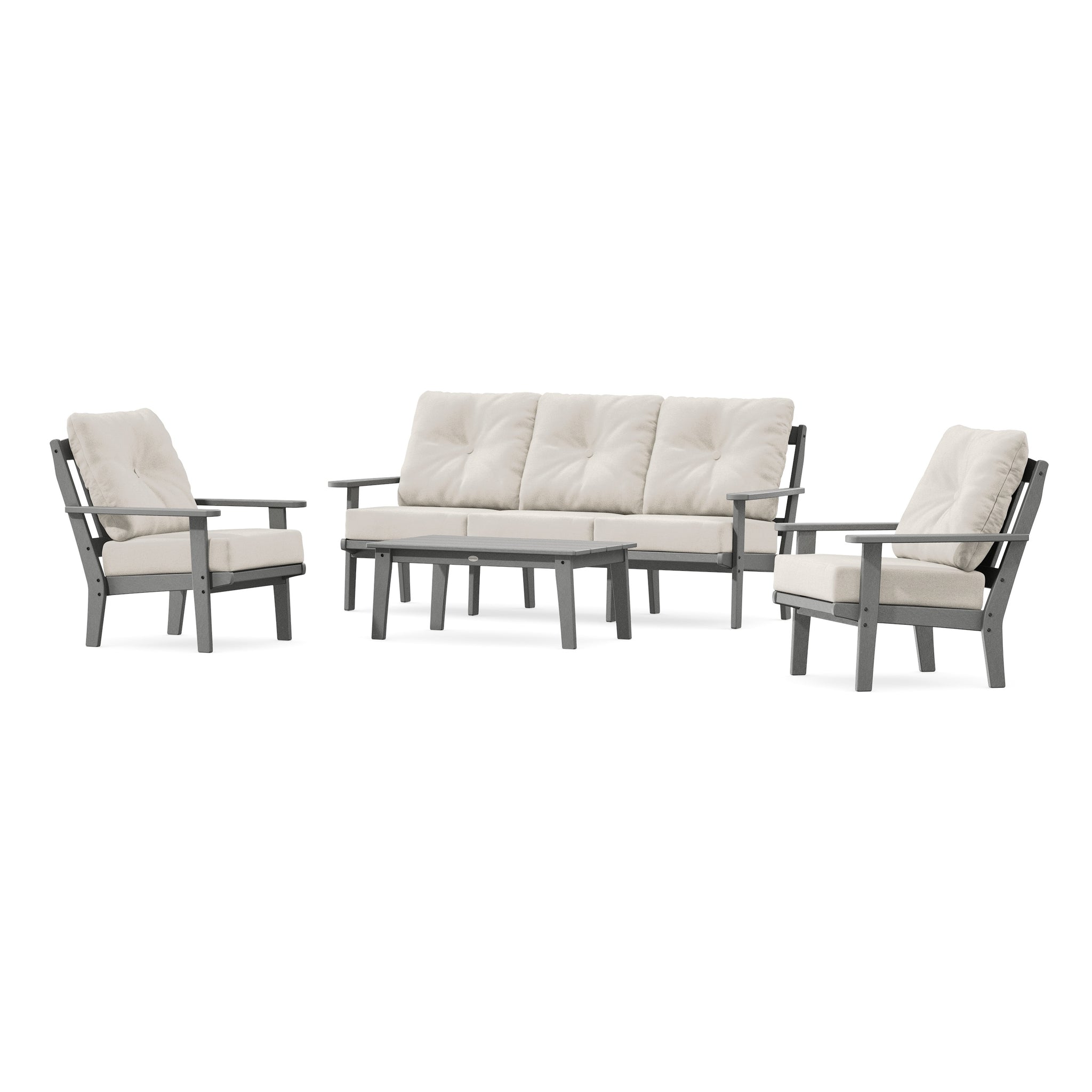 Mission 4-Piece Deep Seating Set with Sofa