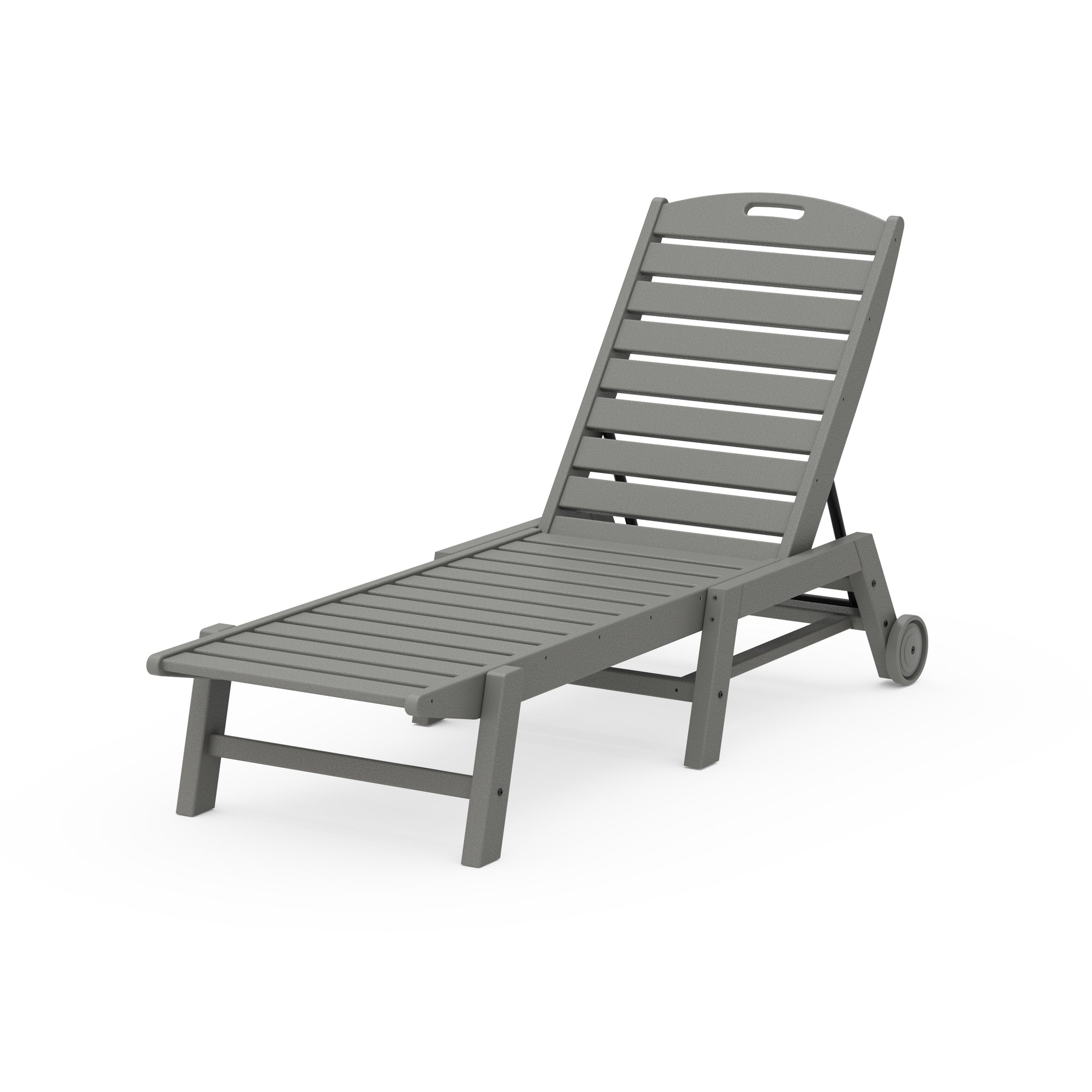 Nautical Chaise with Wheels