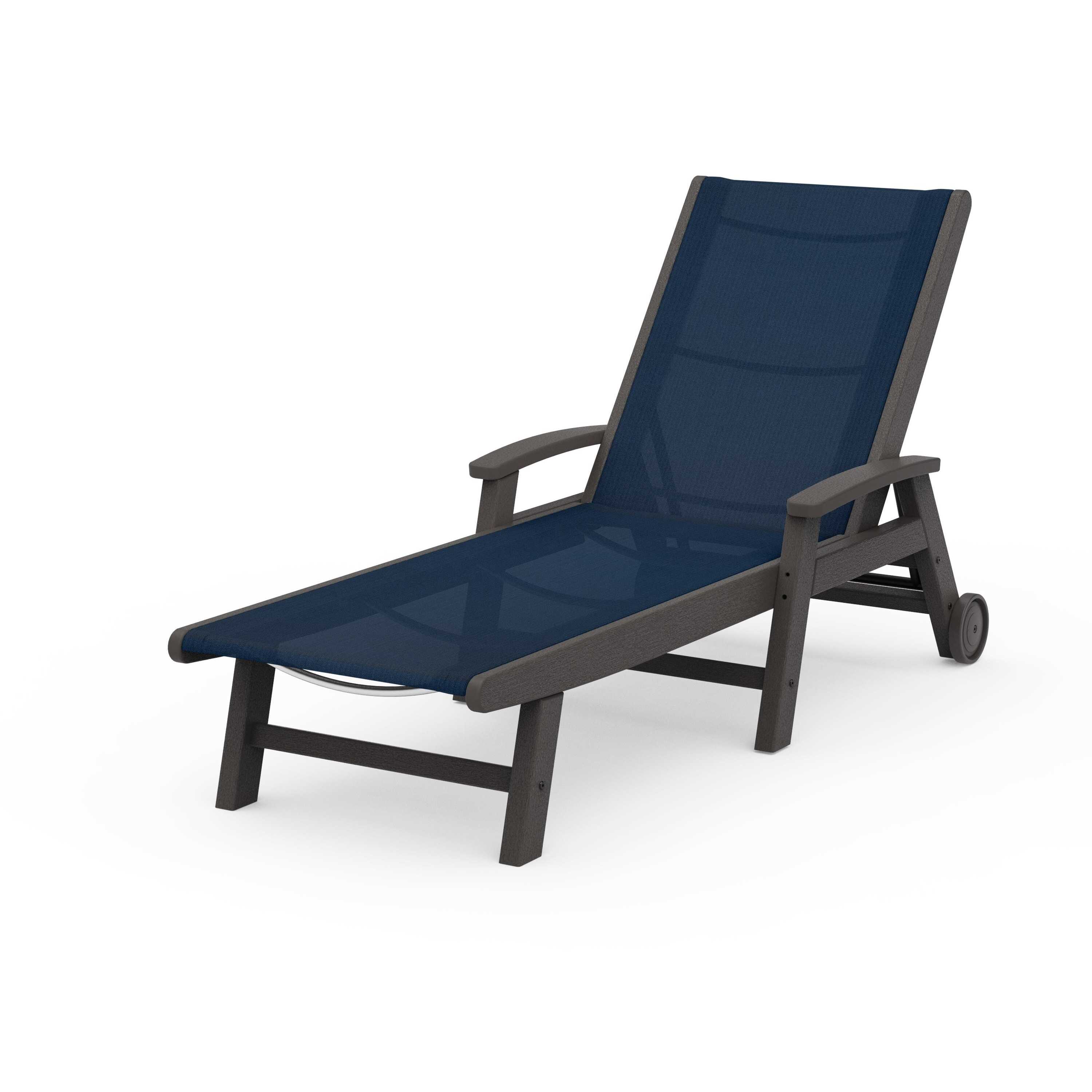 Coastal Chaise with Wheels