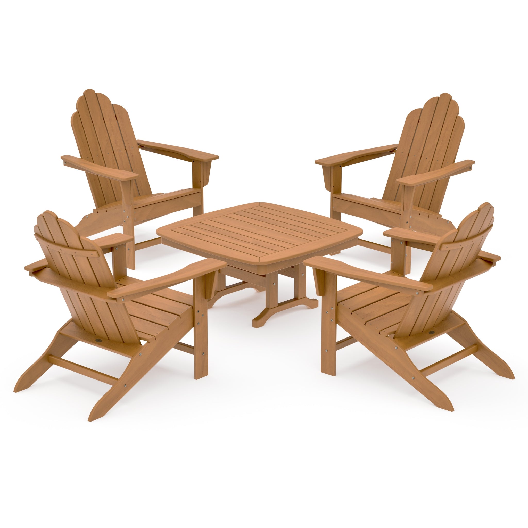 Long Island Adirondack 5-Piece Conversation Group