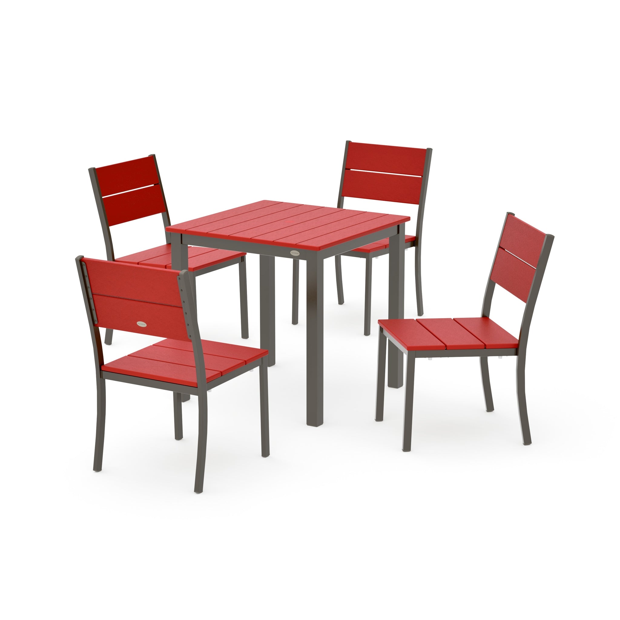 Main Street 5-Piece Square Dining Set- Small