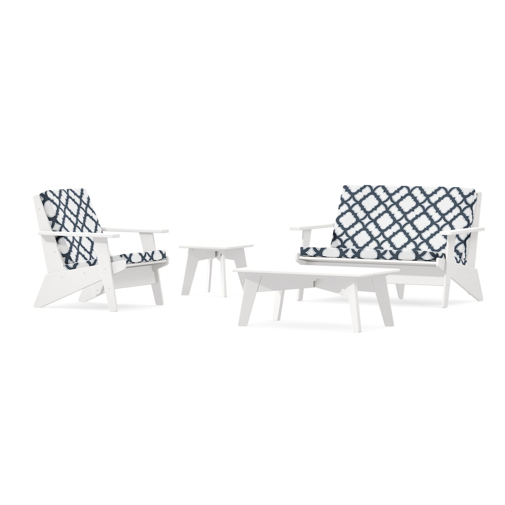 Riviera Modern Lounge 4-Piece Set