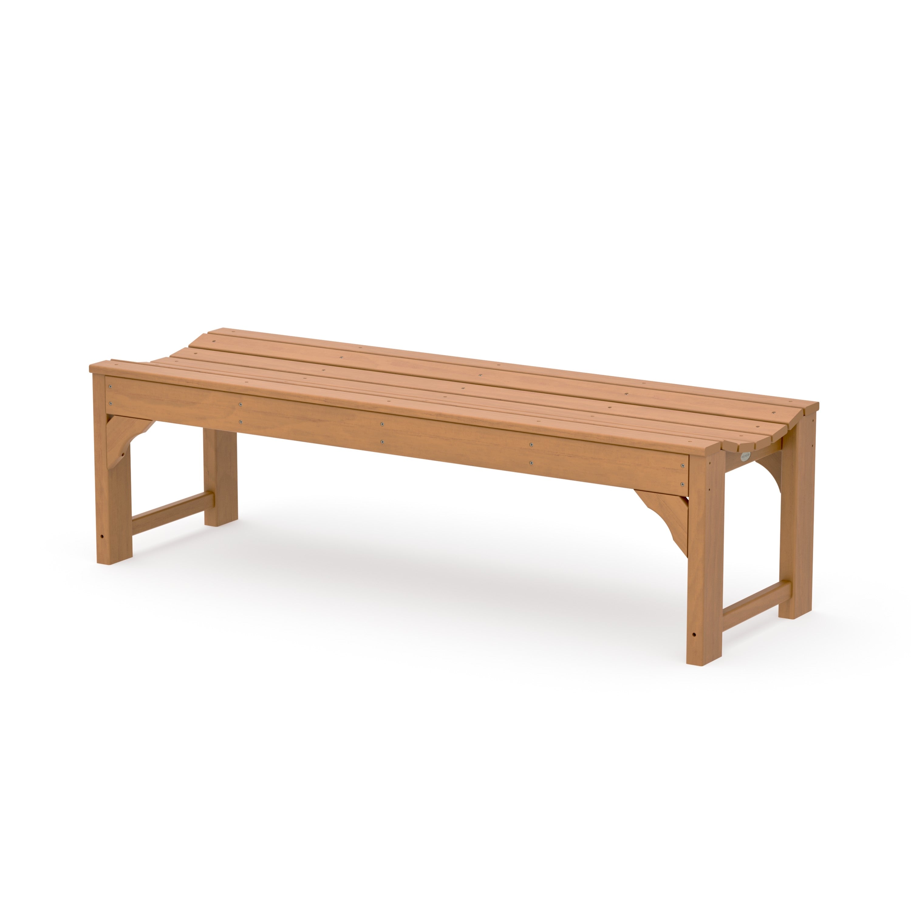 Traditional Garden 60" Backless Bench