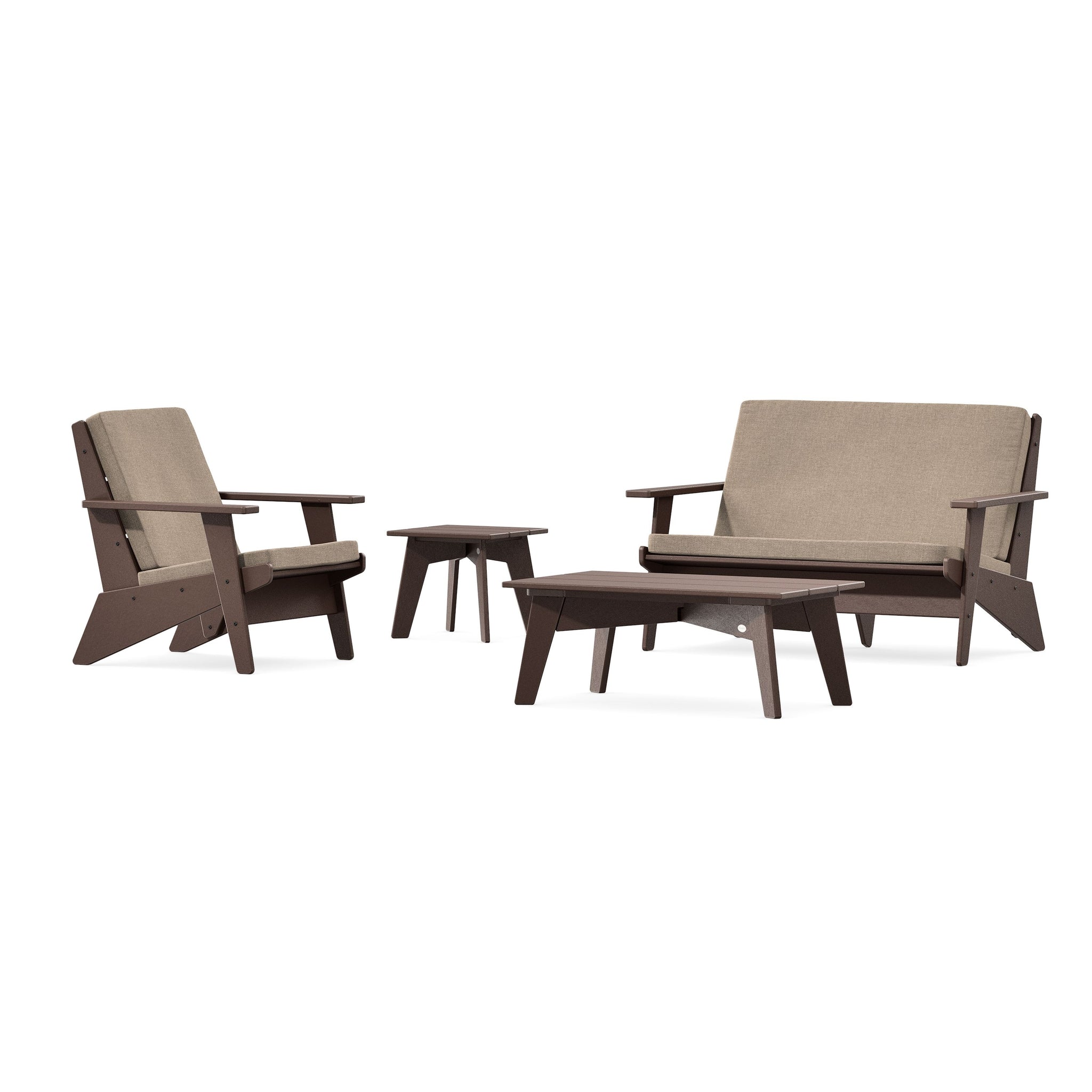 Riviera Modern Lounge 4-Piece Set