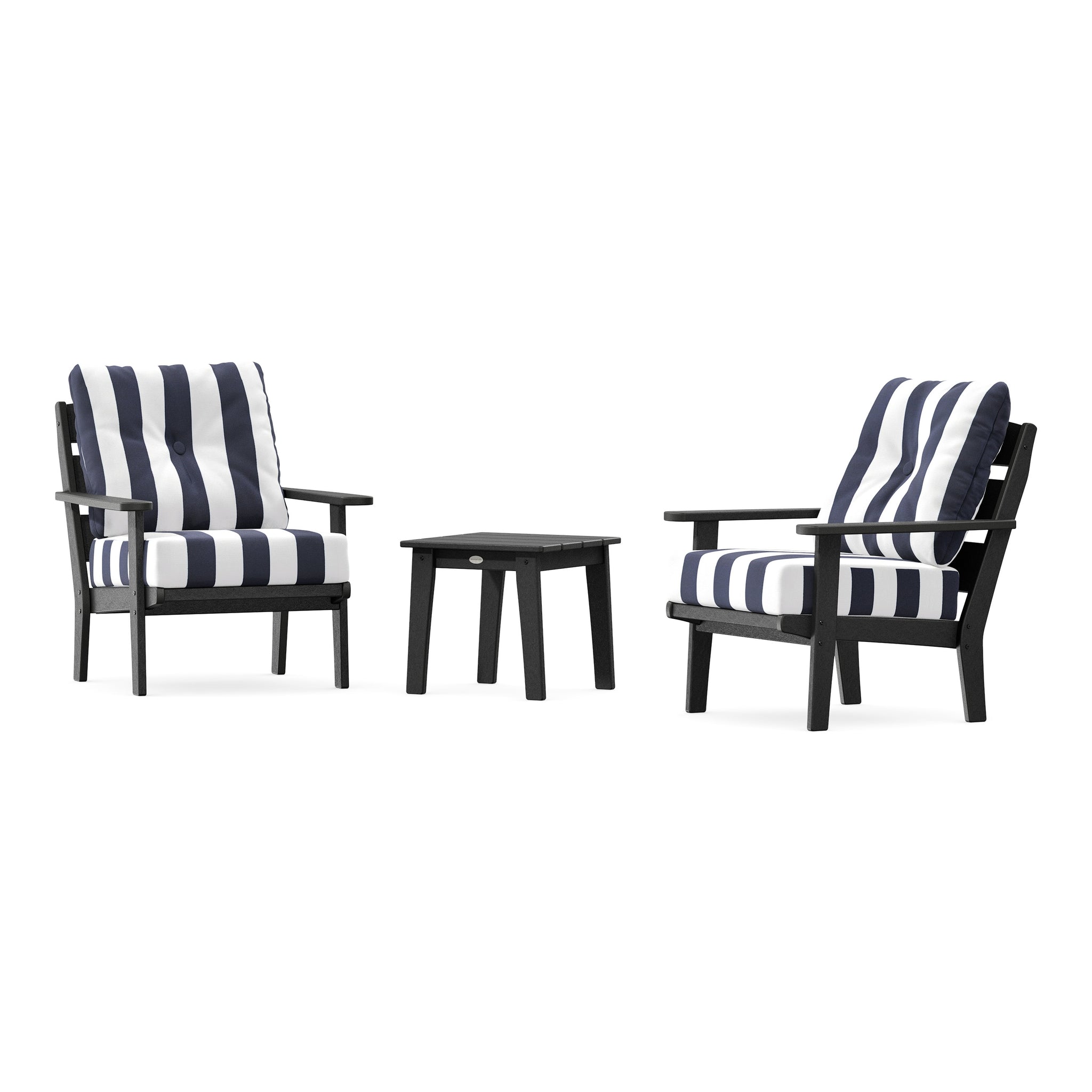 Lakeside 3-Piece Deep Seating Chair Set