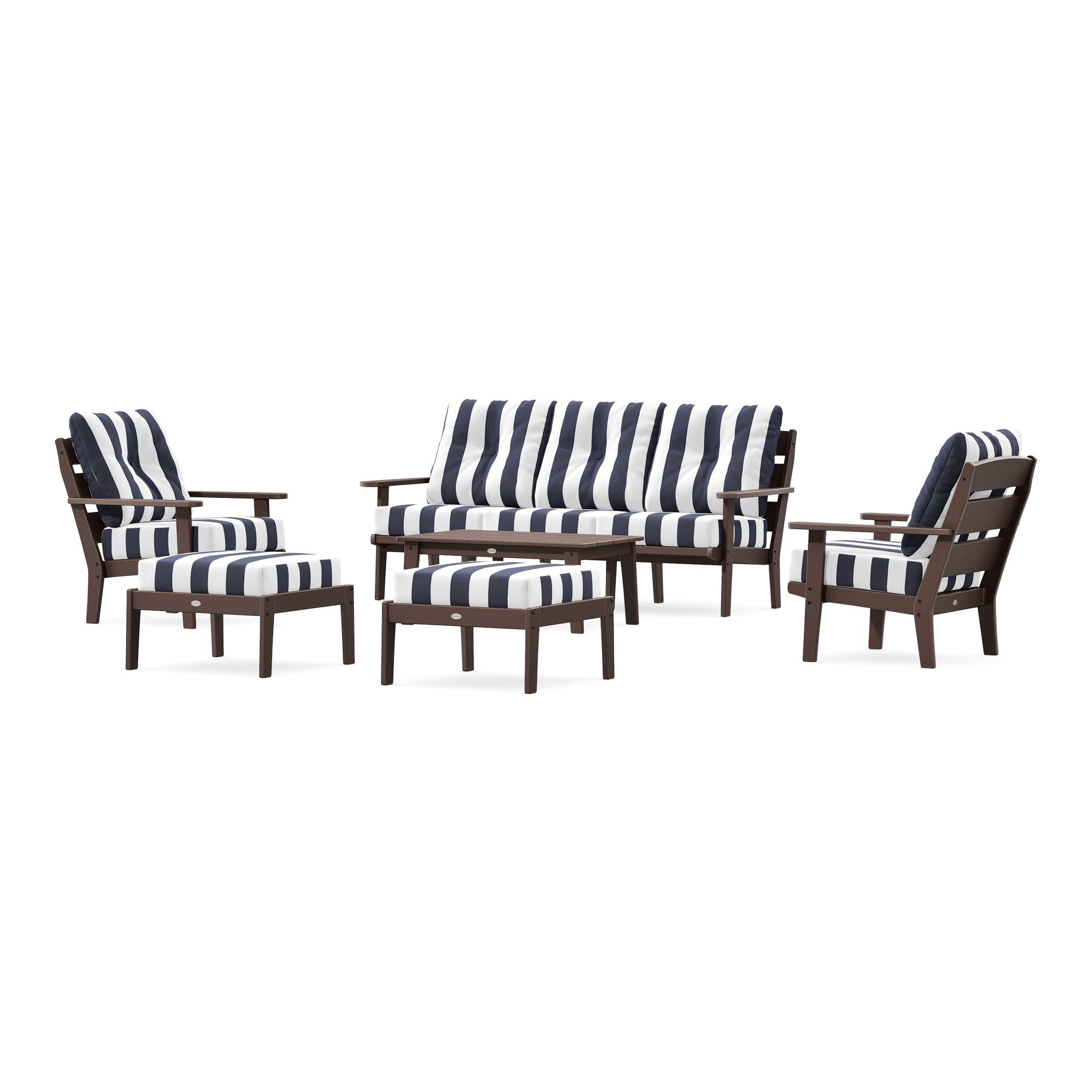 Lakeside 6-Piece Lounge Sofa Set