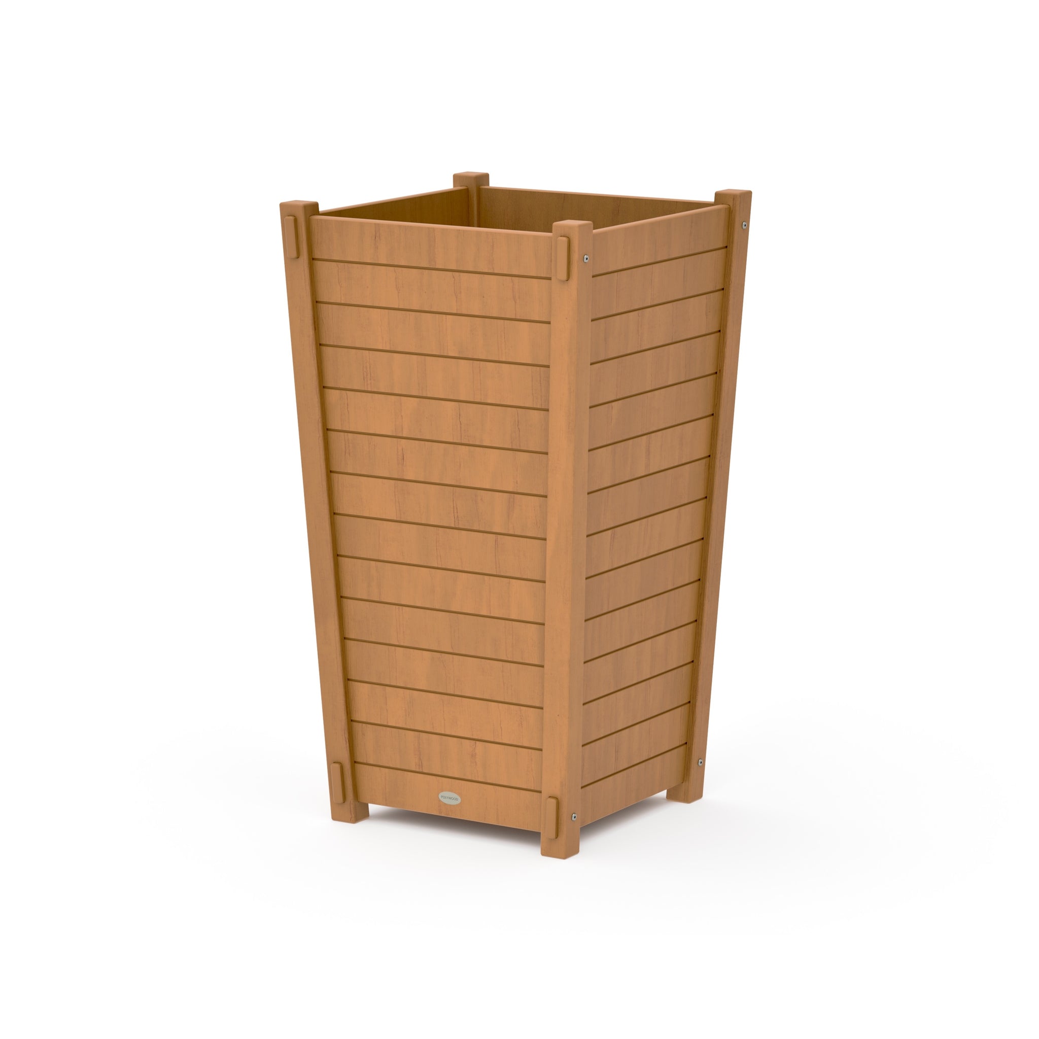 Nautical Large Tapered Square Tall Planter Box