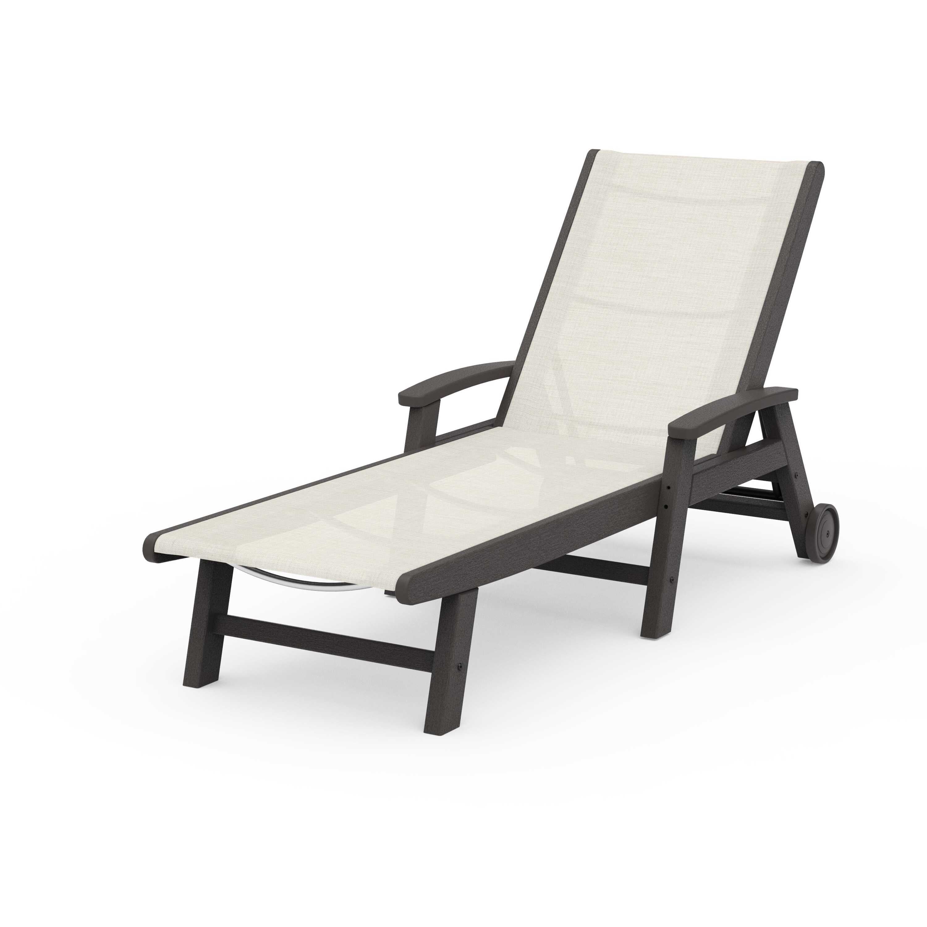 Coastal Chaise with Wheels