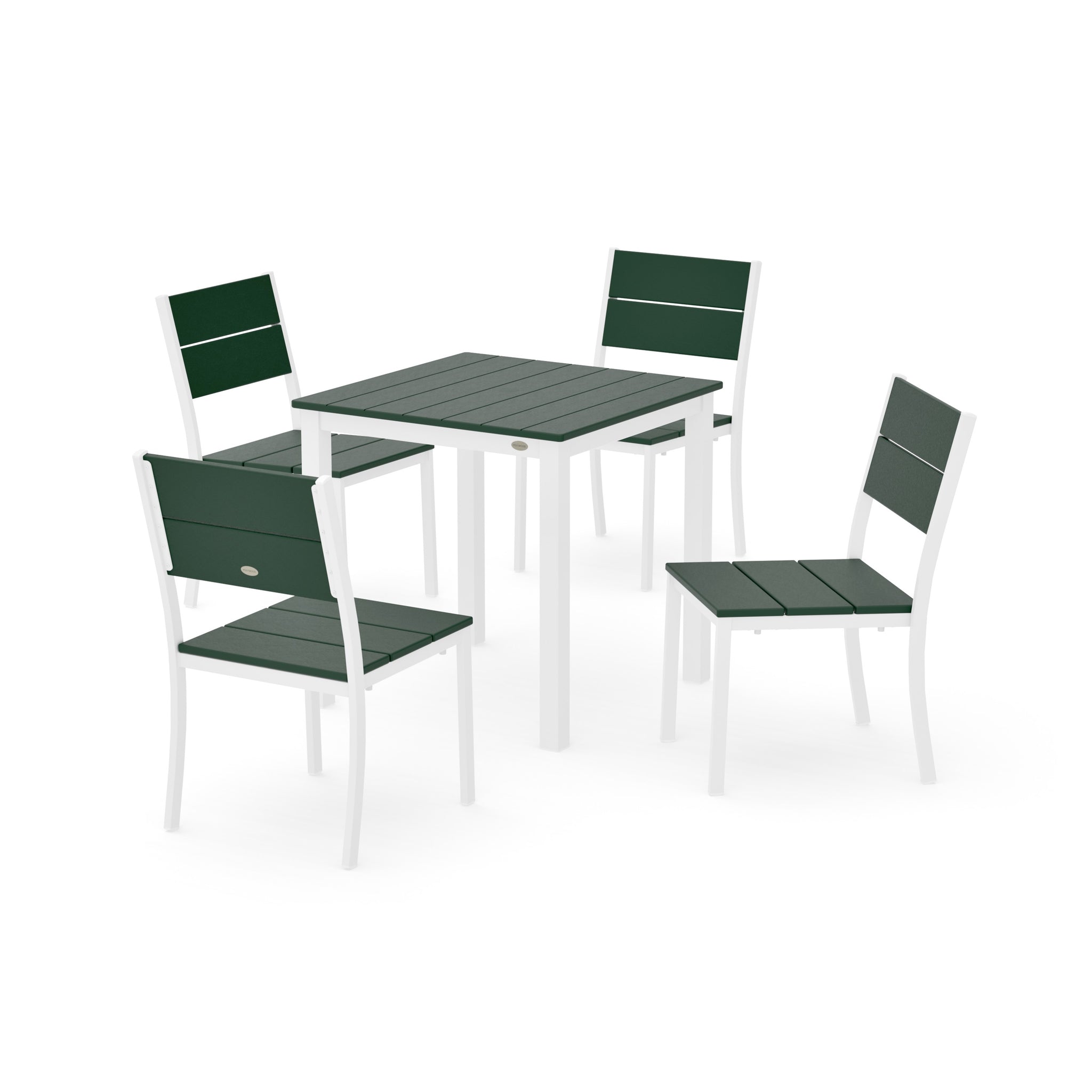 Main Street 5-Piece Square Dining Set- Small