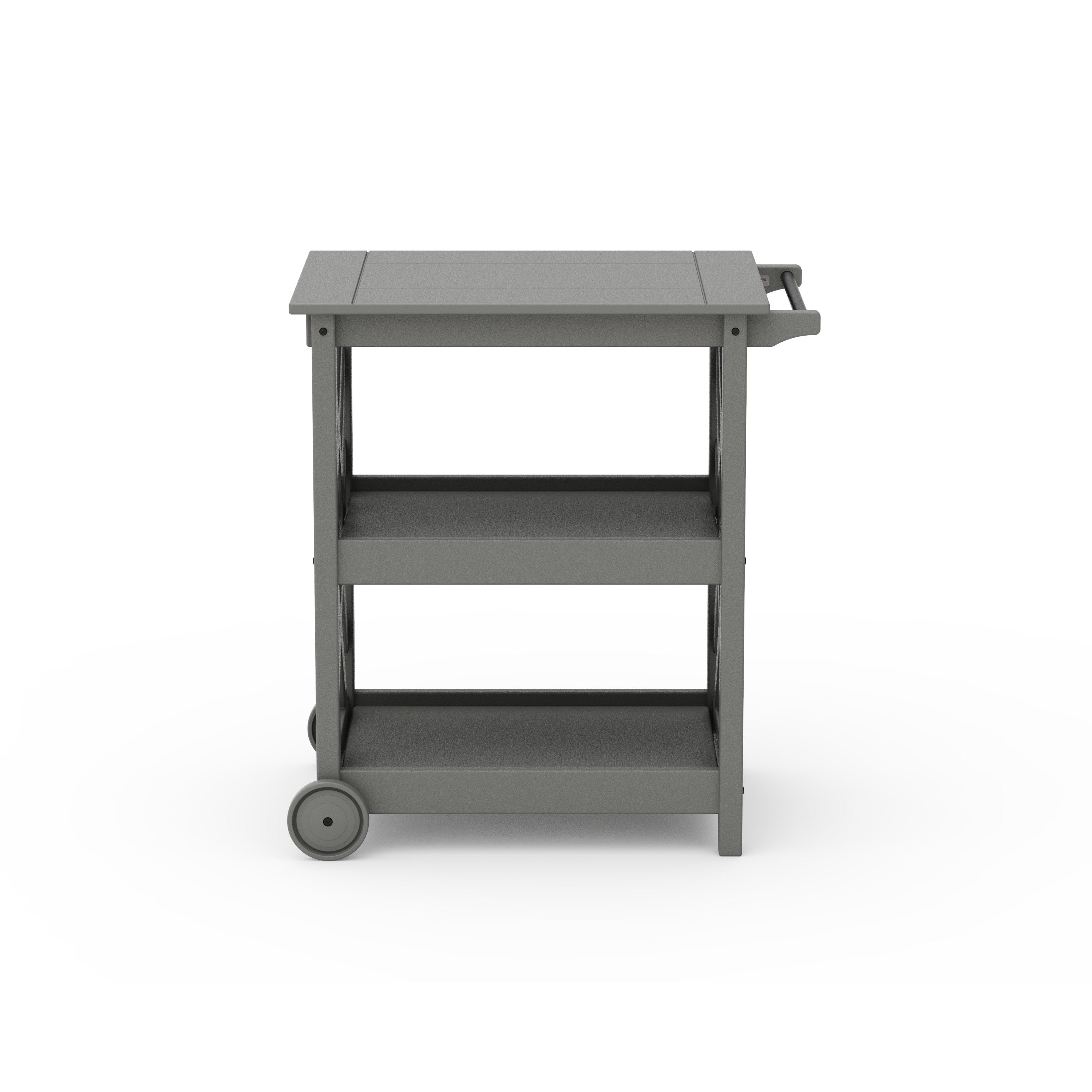 POLYWOOD Wovendale Bar Cart - Thumbnail 2