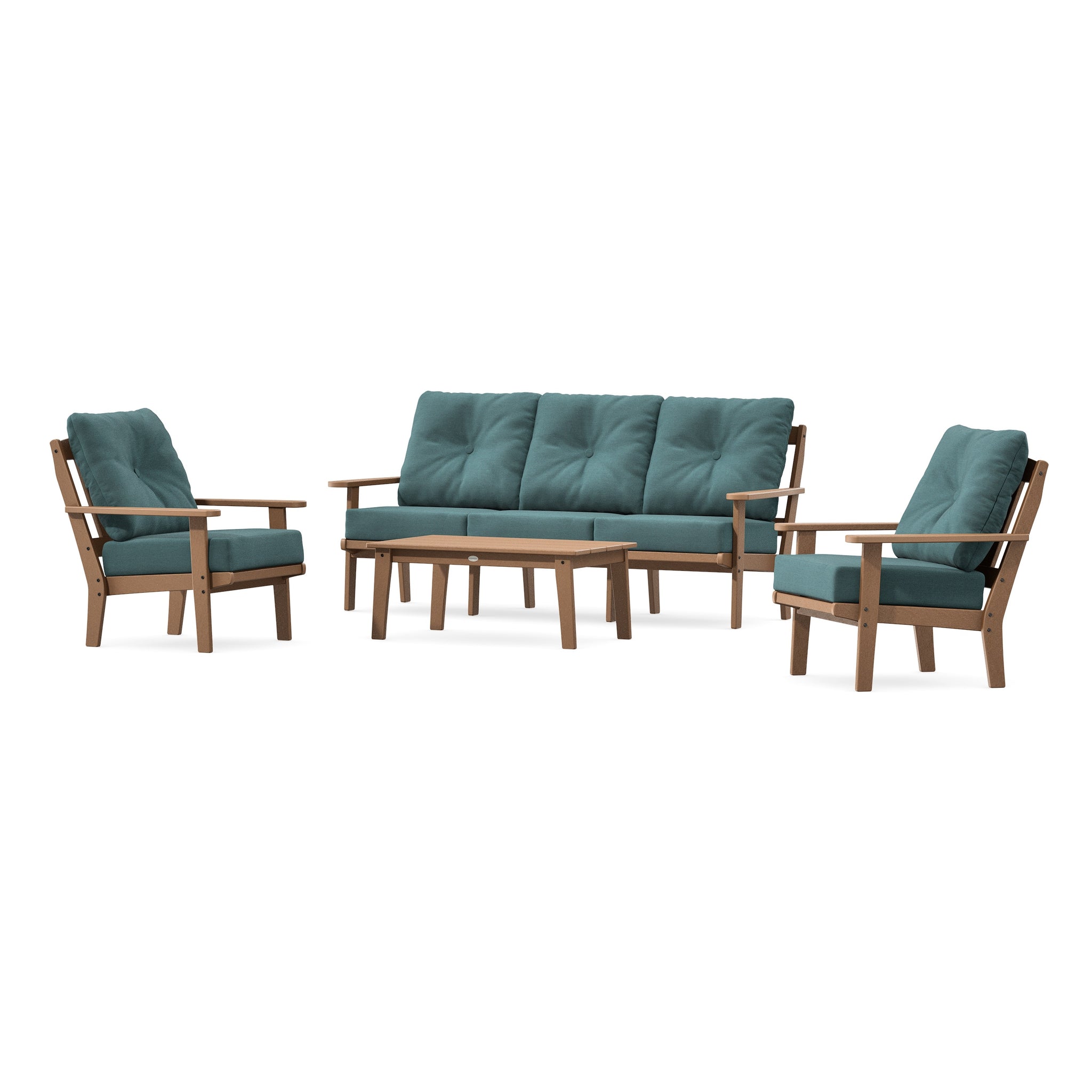 Mission 4-Piece Deep Seating Set with Sofa