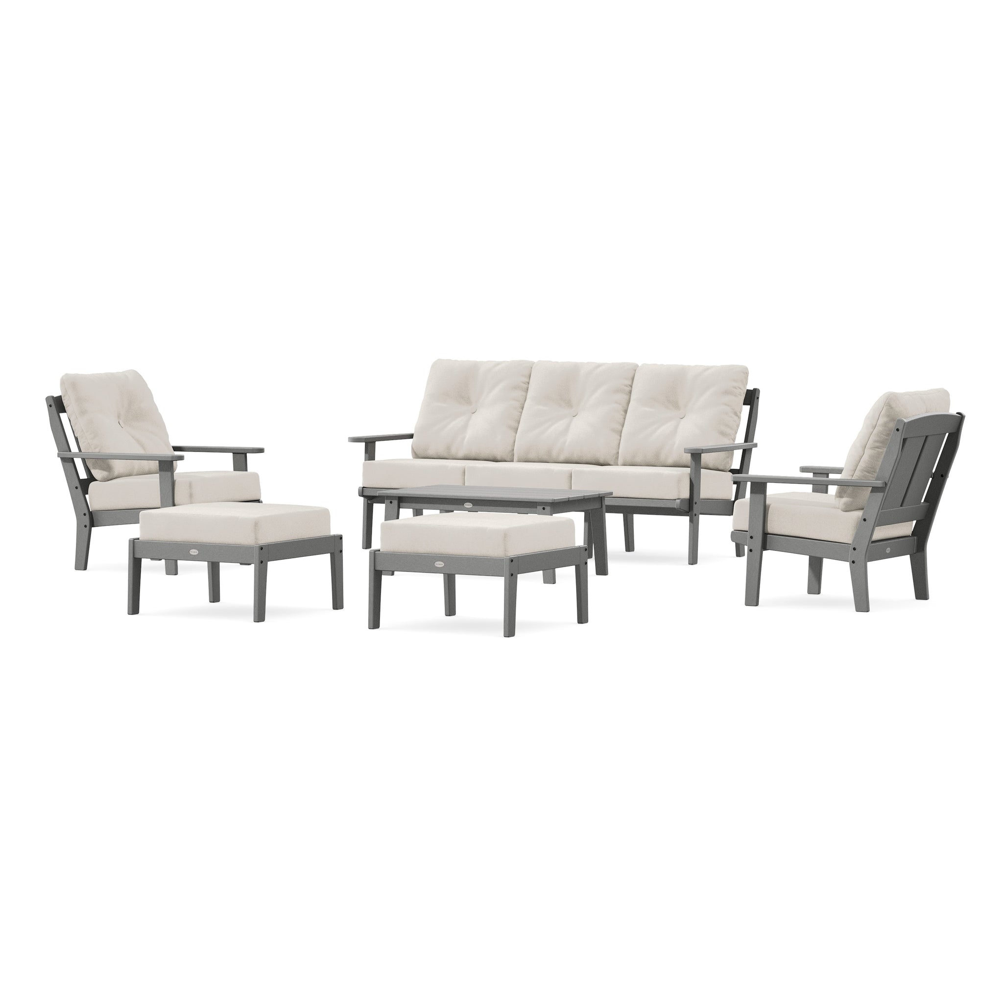 Mission 6-Piece Lounge Sofa Set