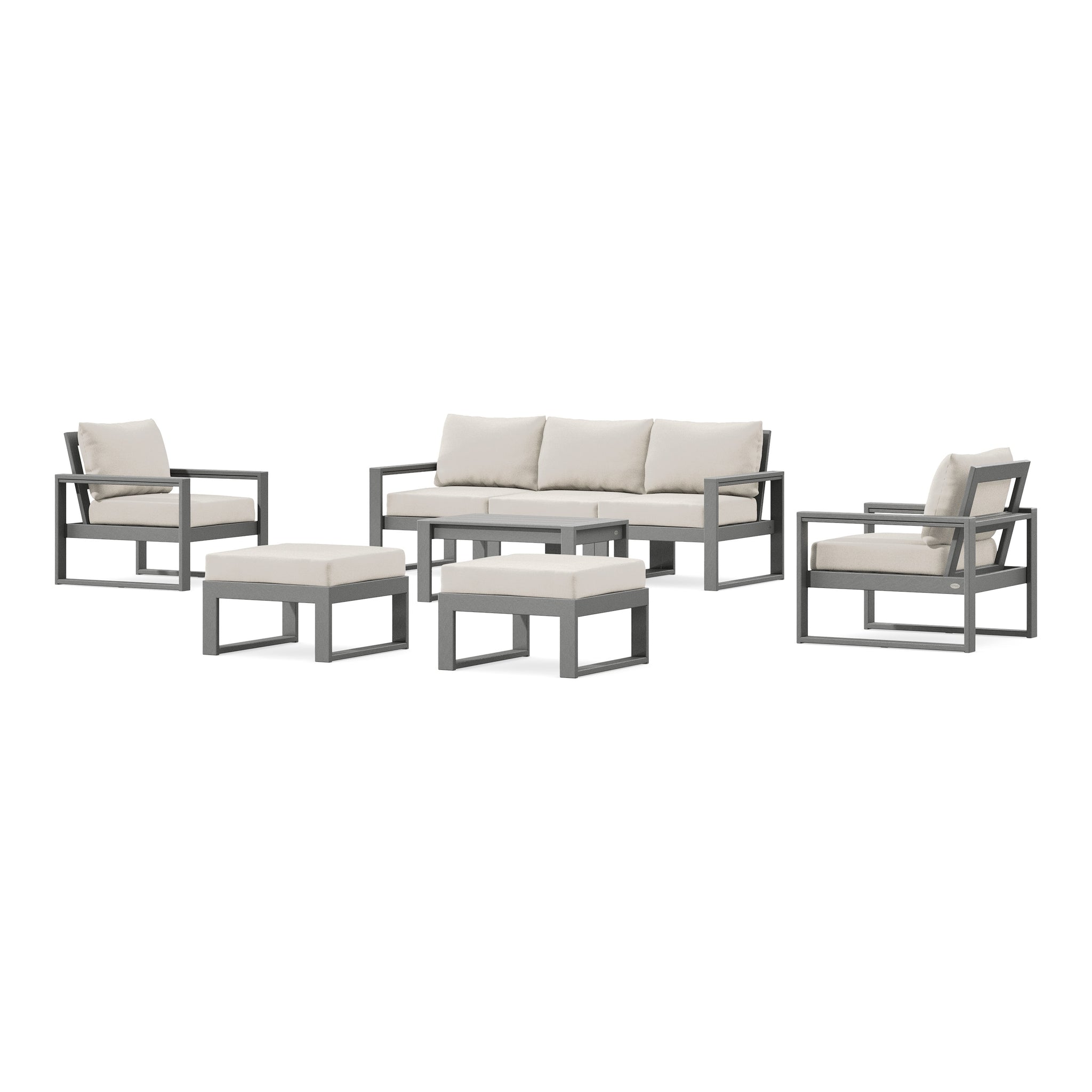 EDGE Sectional 8-Piece Lounge Sofa Set