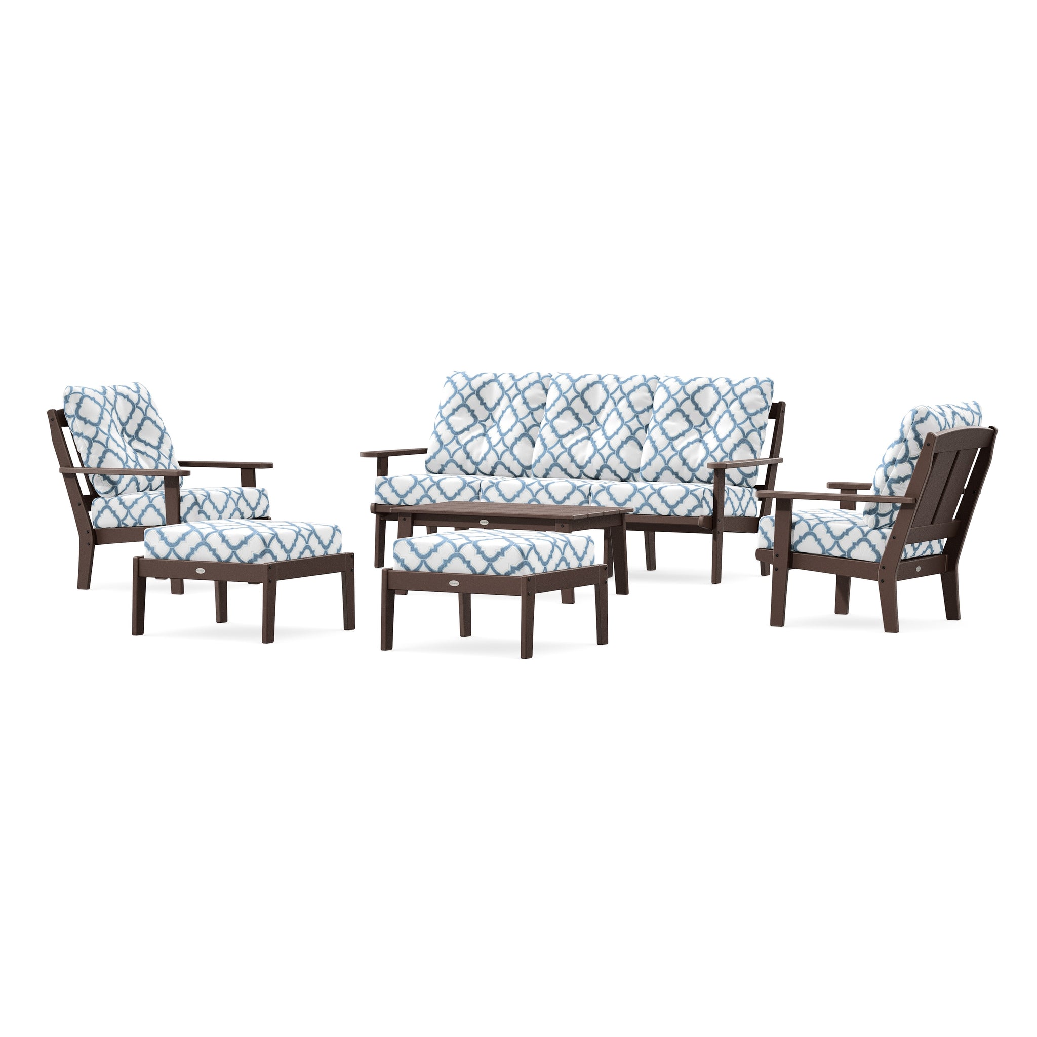 Mission 6-Piece Lounge Sofa Set