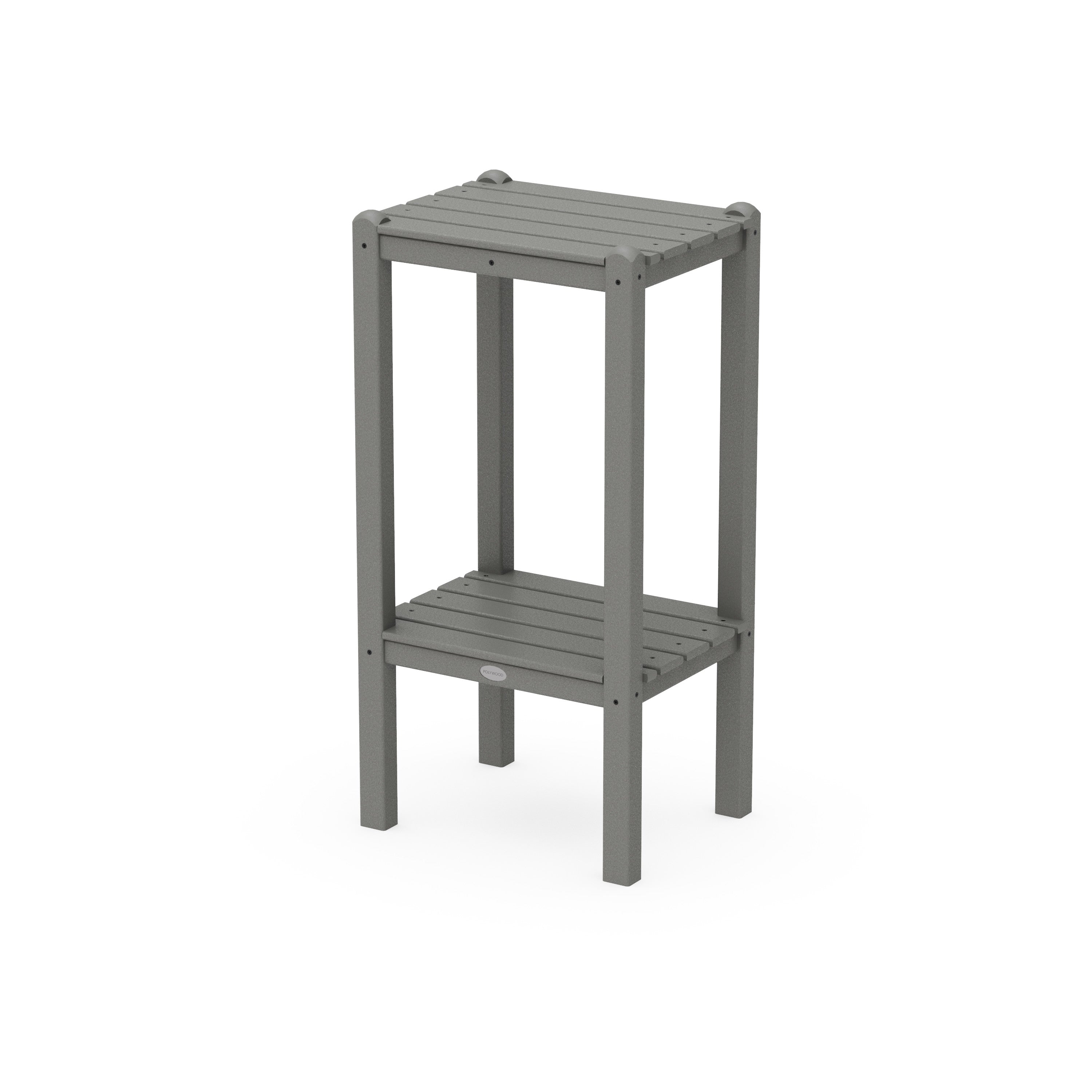 Two Shelf Bar Side Table