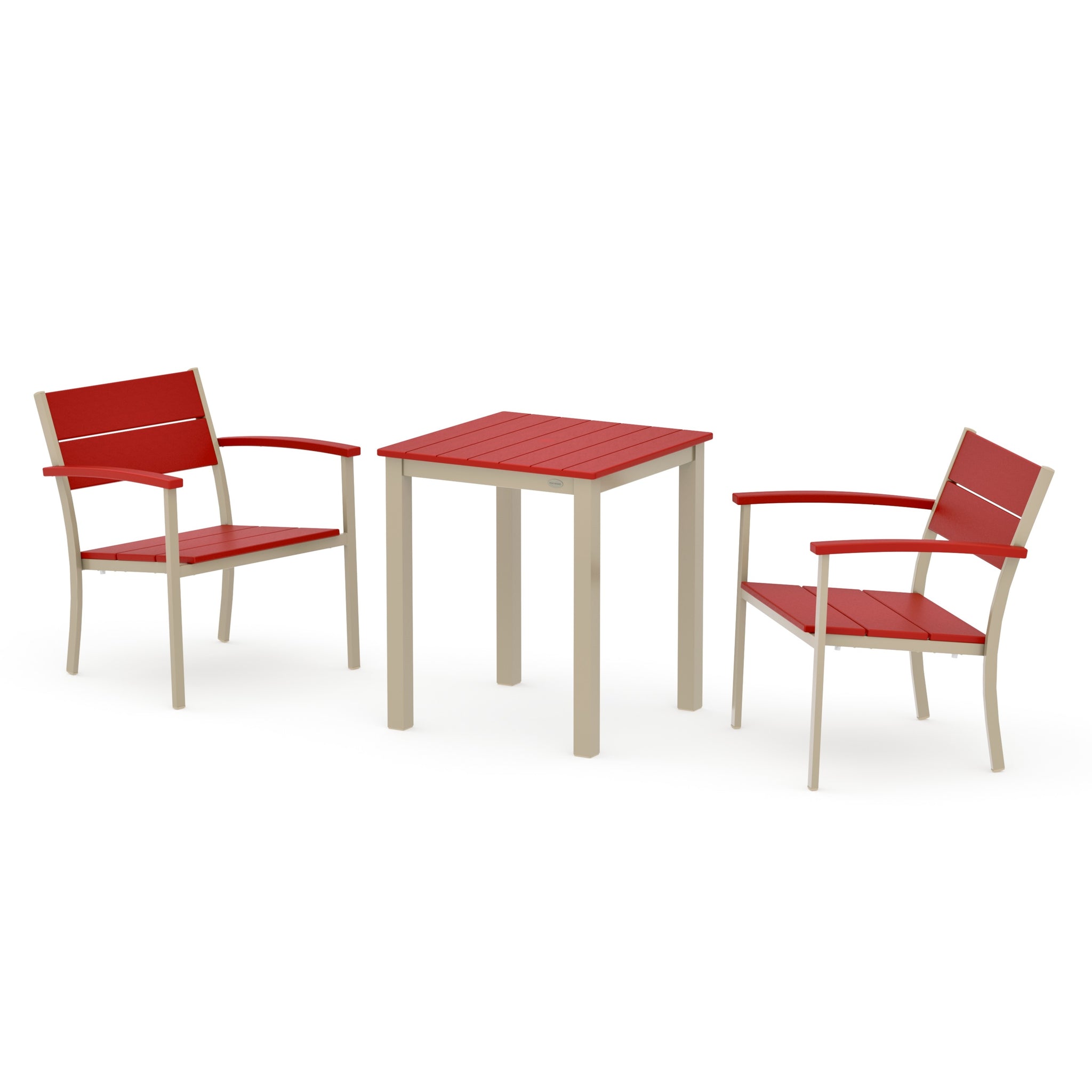 Main Street 3-Piece Square Dining Set