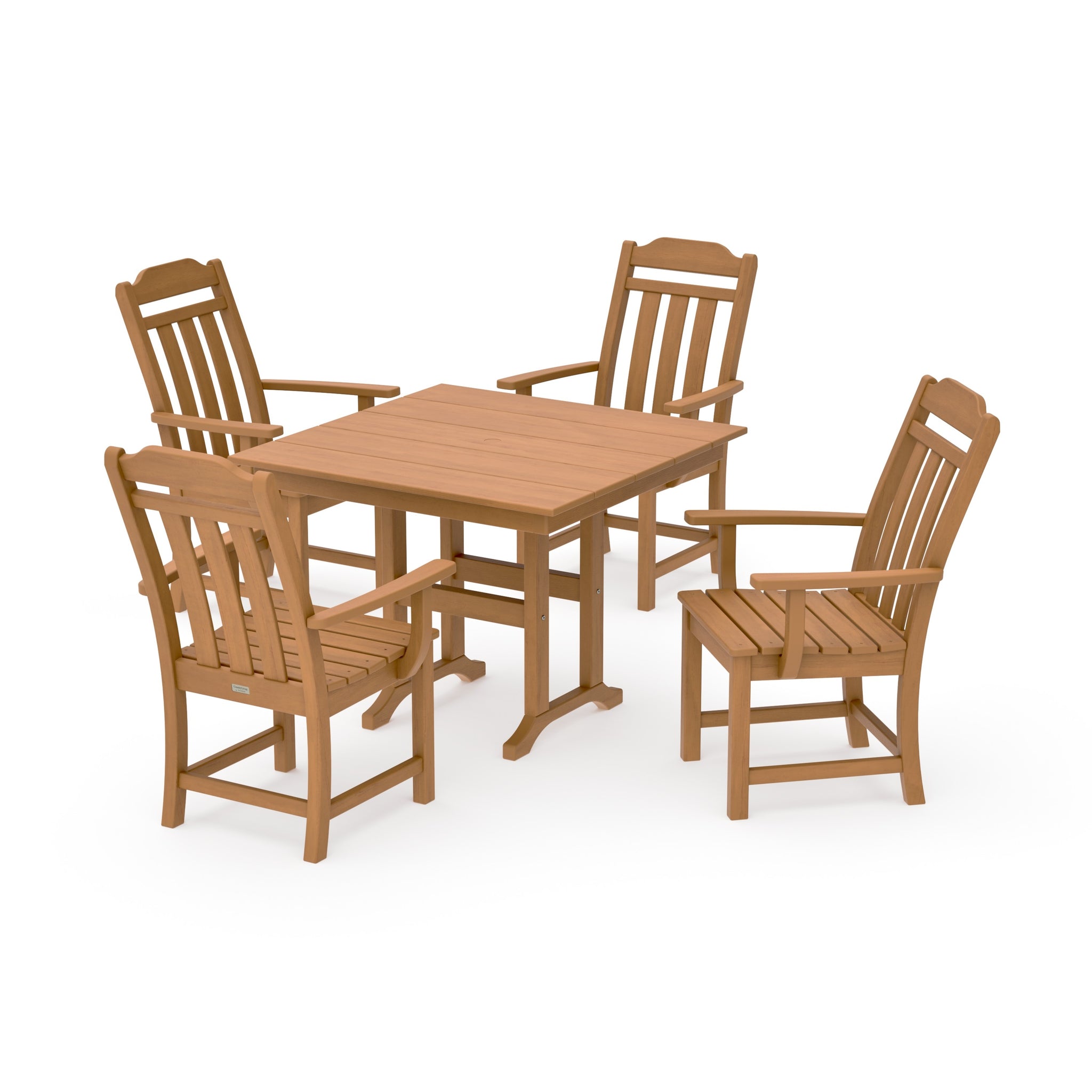 Cottage 5-Piece Farmhouse Dining Set