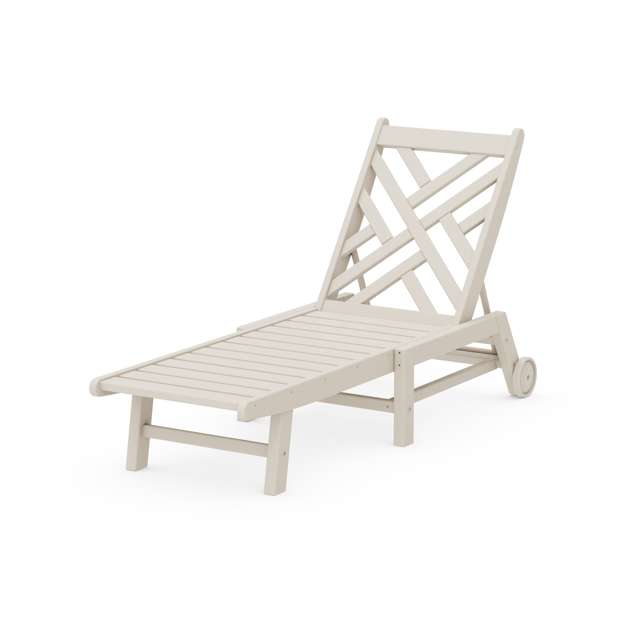 Chippendale Chaise with Wheels