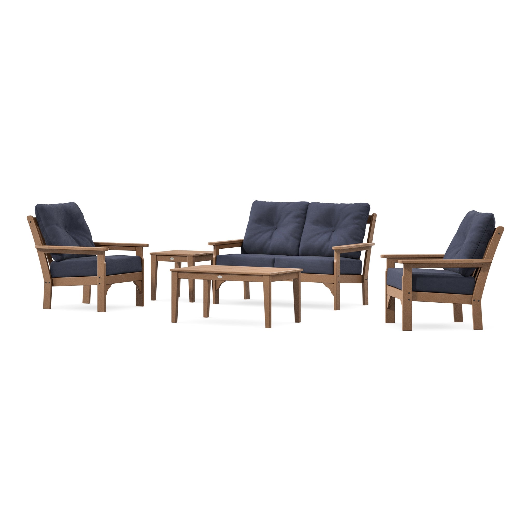 Vineyard 5-Piece Deep Seating Set