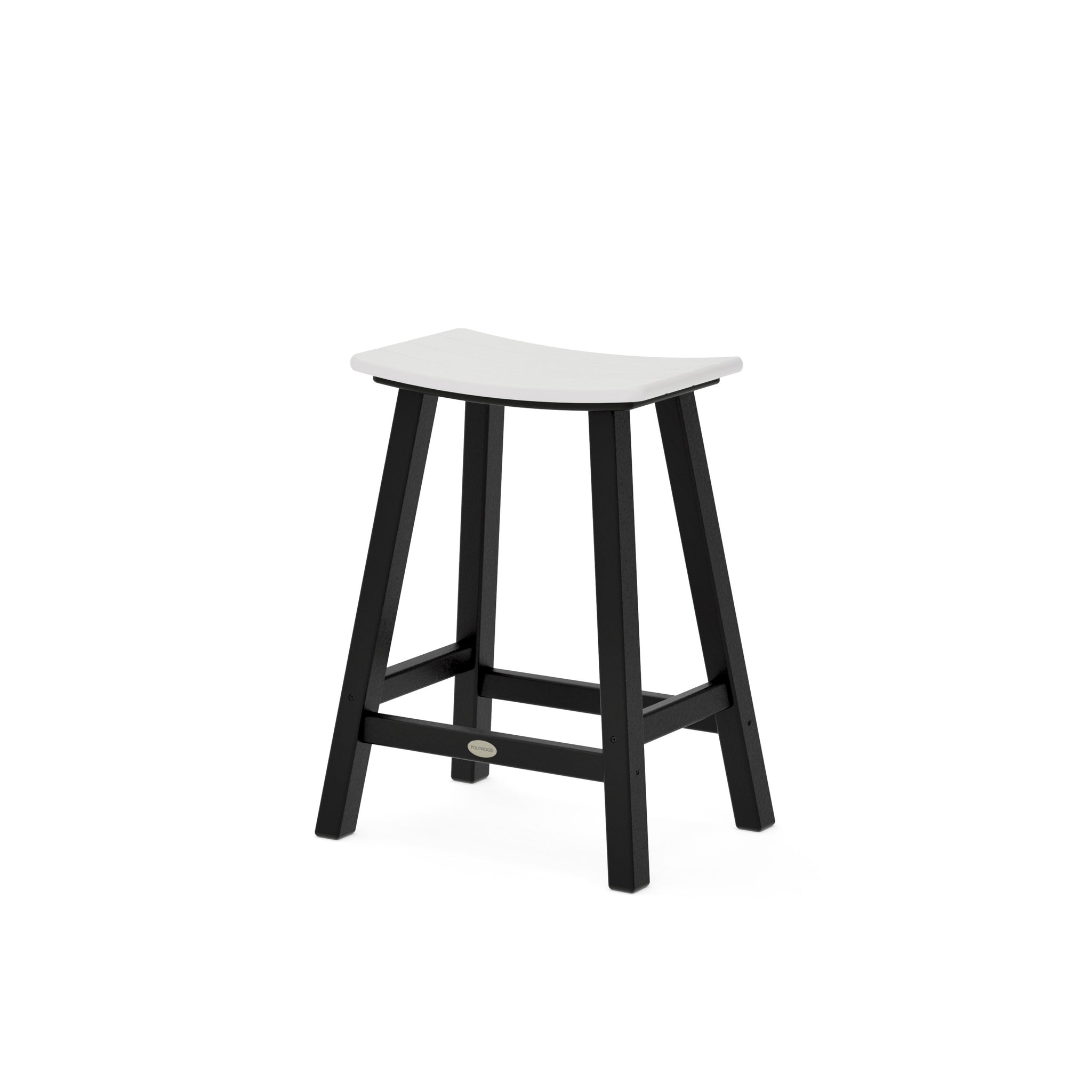 Contempo 24" Saddle Counter Stool