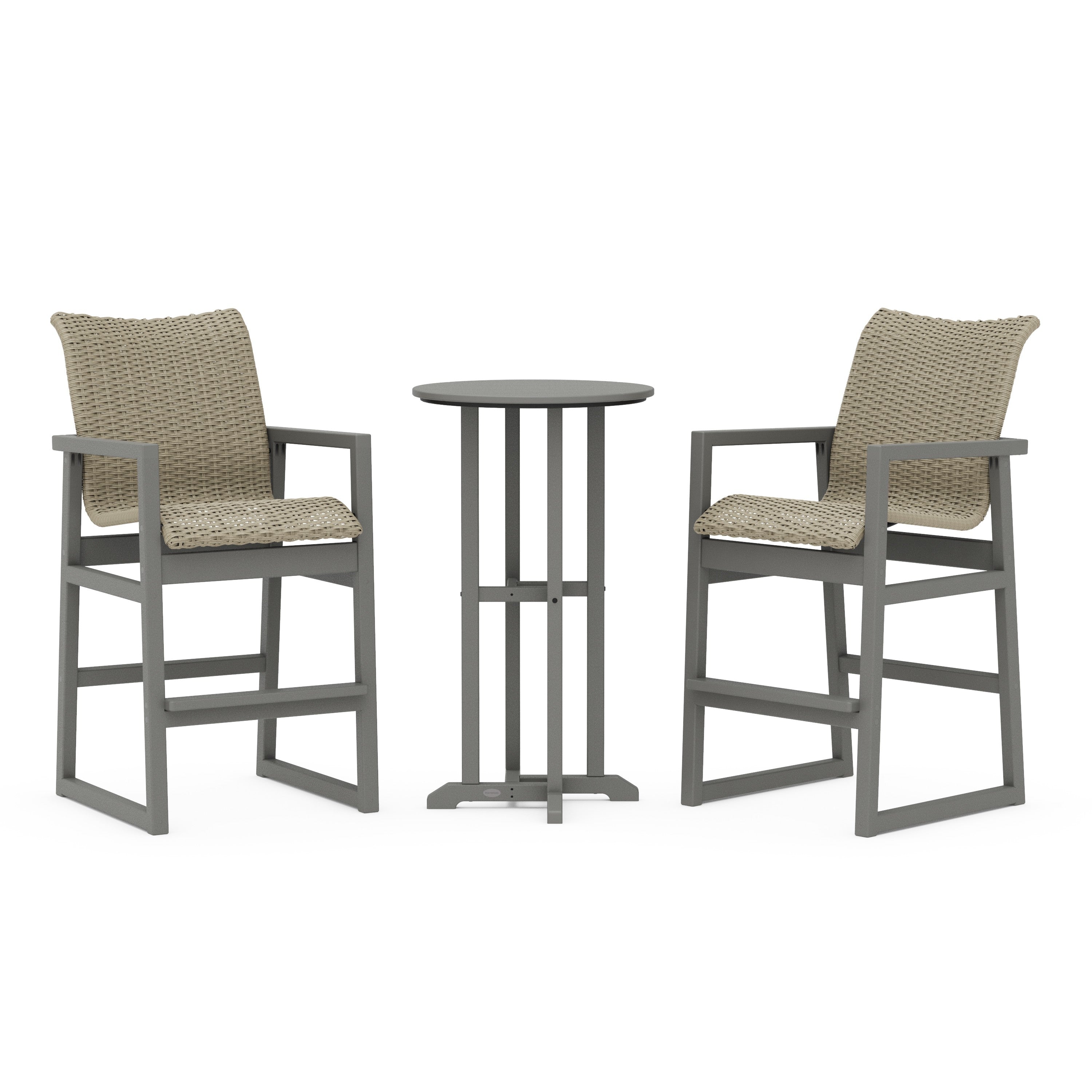 EDGE Woven 3-Piece Farmhouse Bar Set