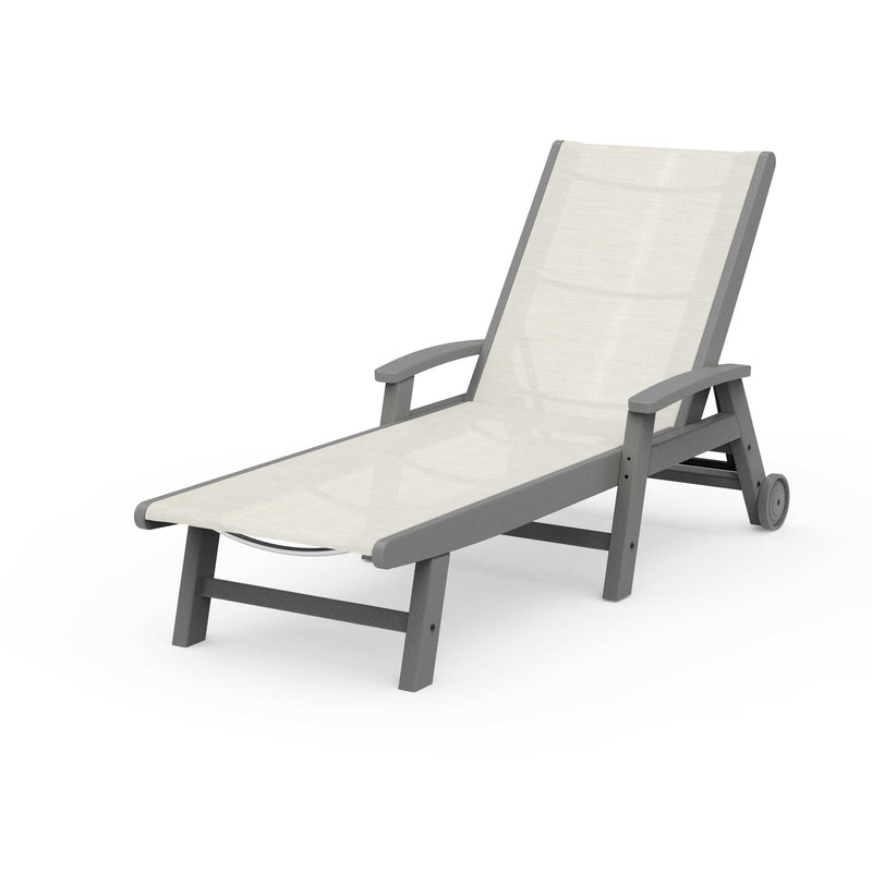 Coastal Chaise with Wheels
