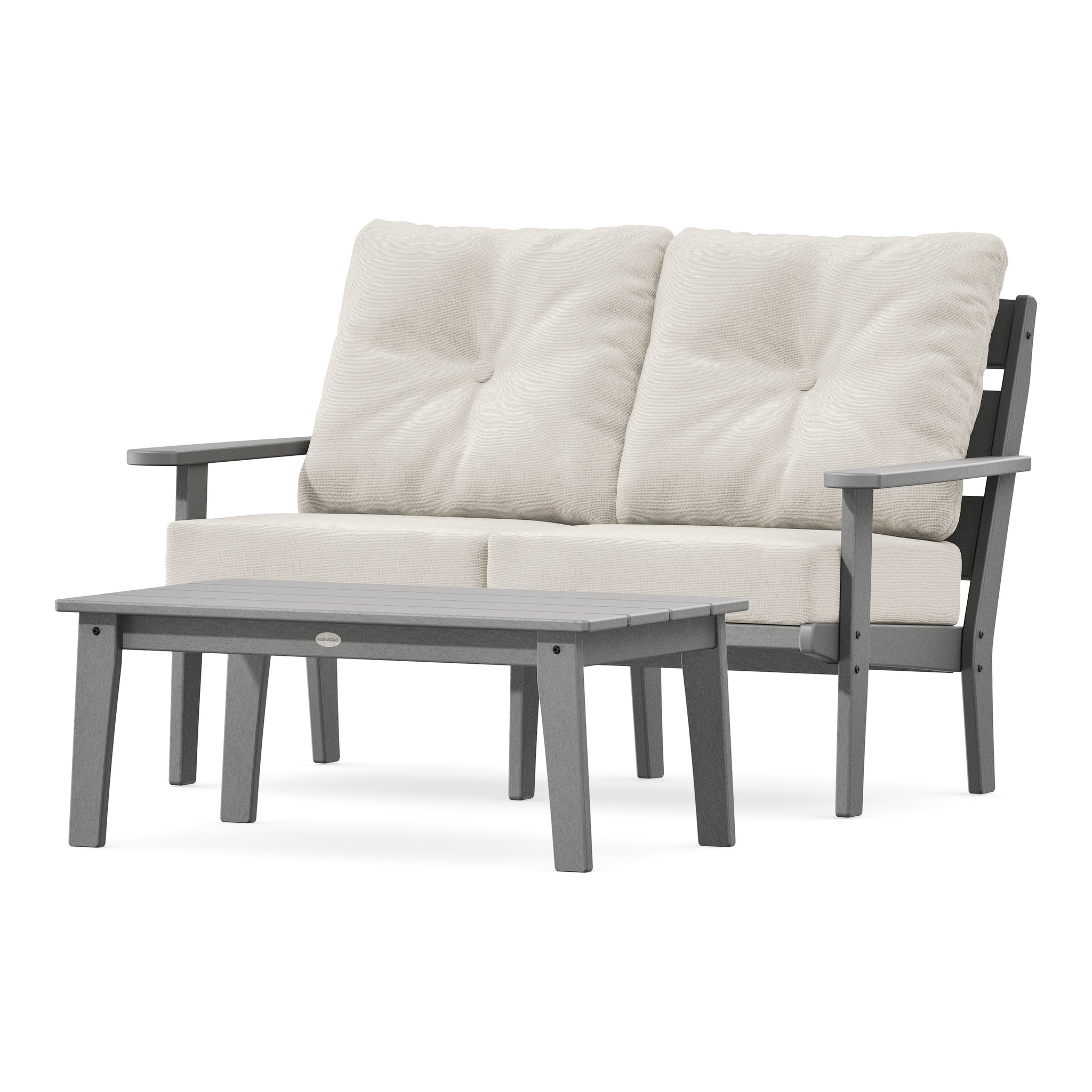 Lakeside 2-Piece Lounge Loveseat Set