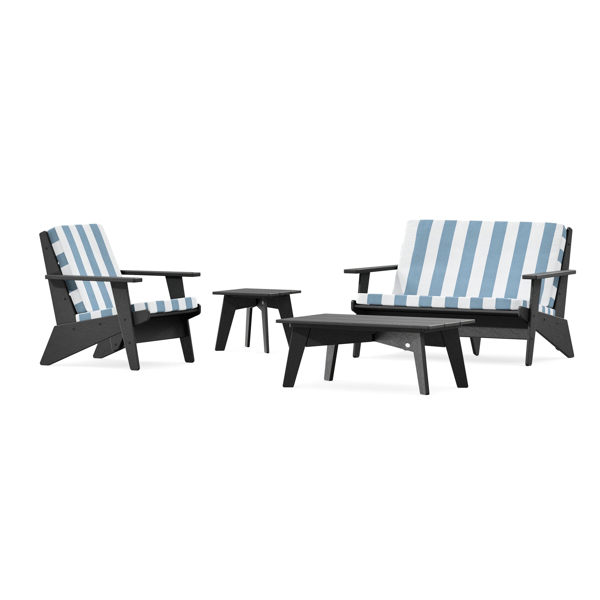 Riviera Modern Lounge 4-Piece Set