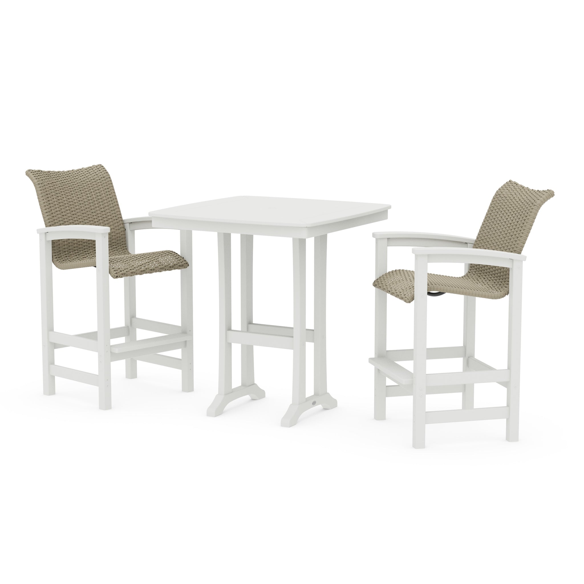 Coastal Woven 3-Piece Bar Set