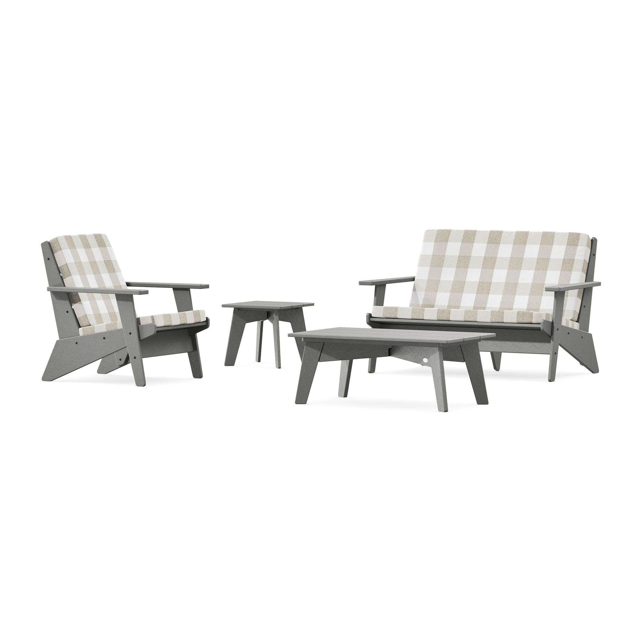 Riviera Modern Lounge 4-Piece Set