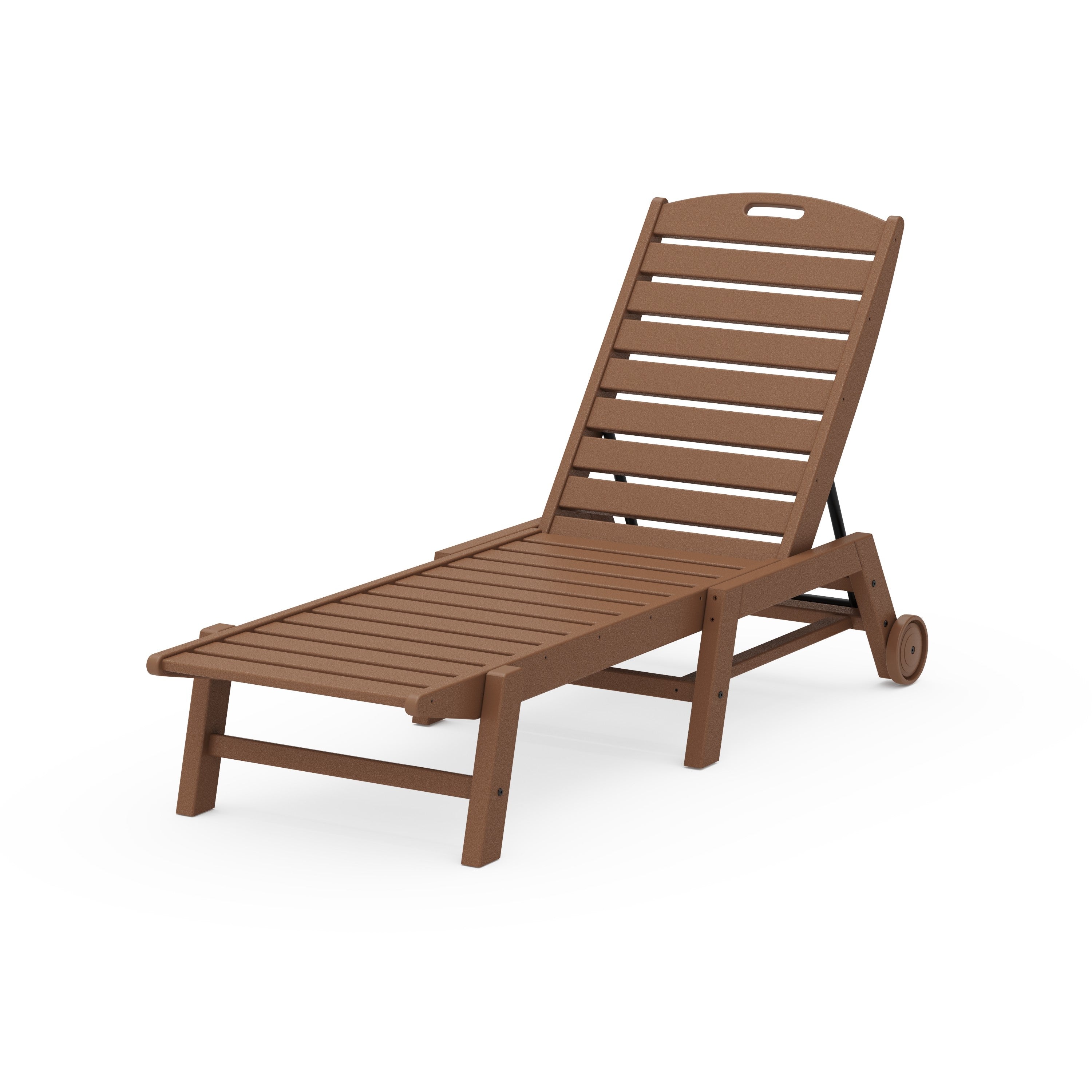 Nautical Chaise with Wheels