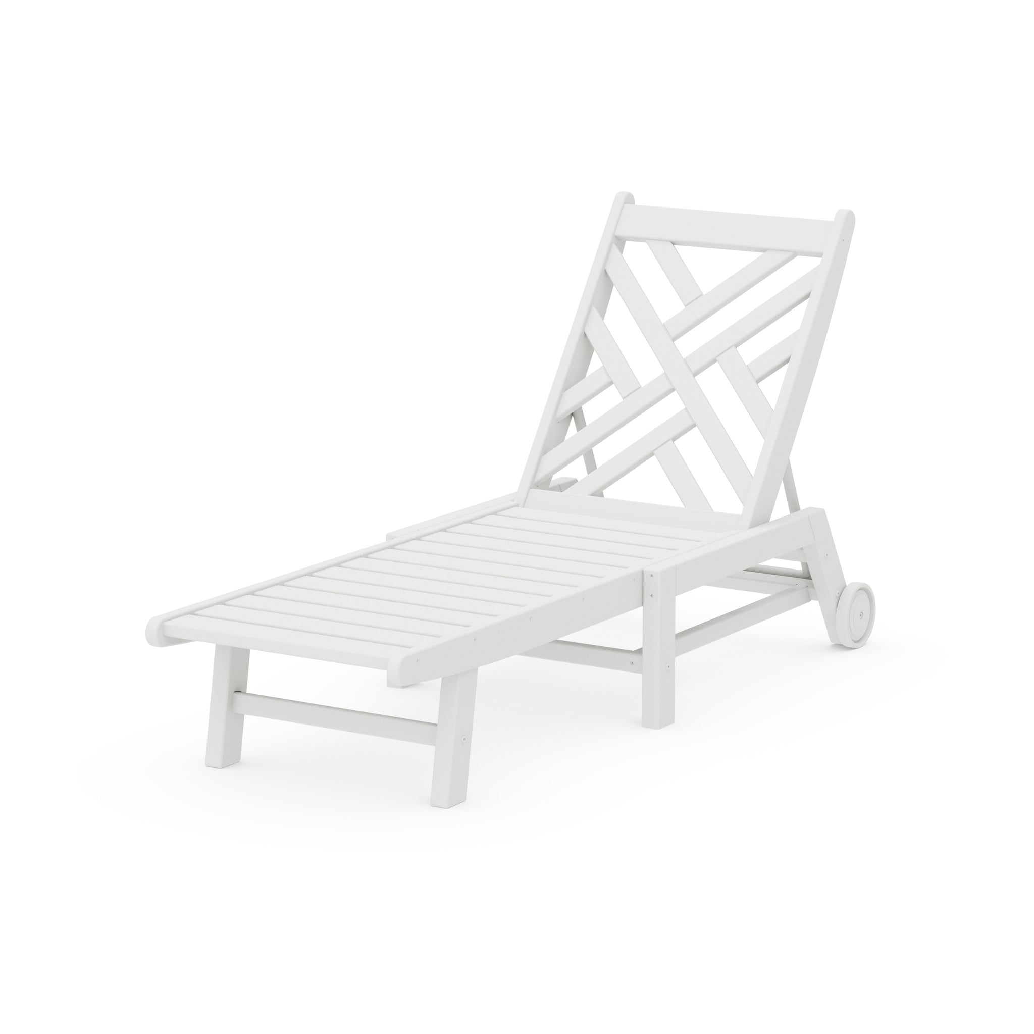 Chippendale Chaise with Wheels