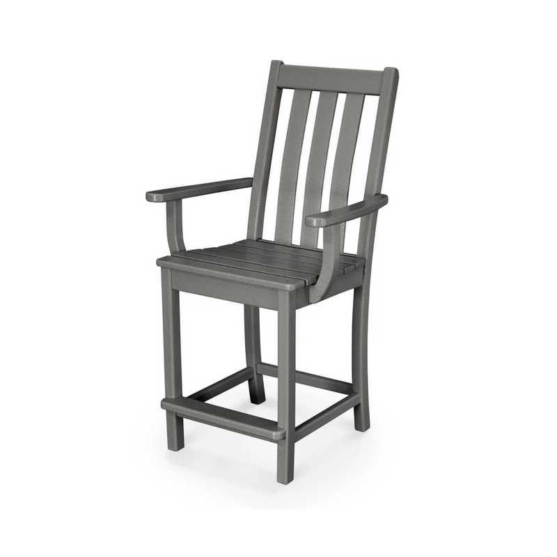 Vineyard Counter Arm Chair