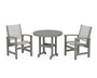 Coastal 3-Piece Round Dining Set