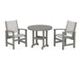 Coastal 3-Piece Round Dining Set