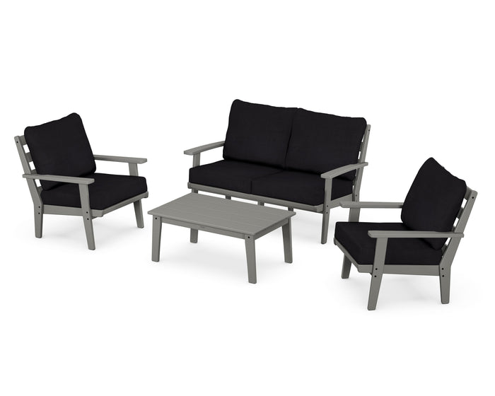 Grant Park 4-Piece Deep Seating Chair Set