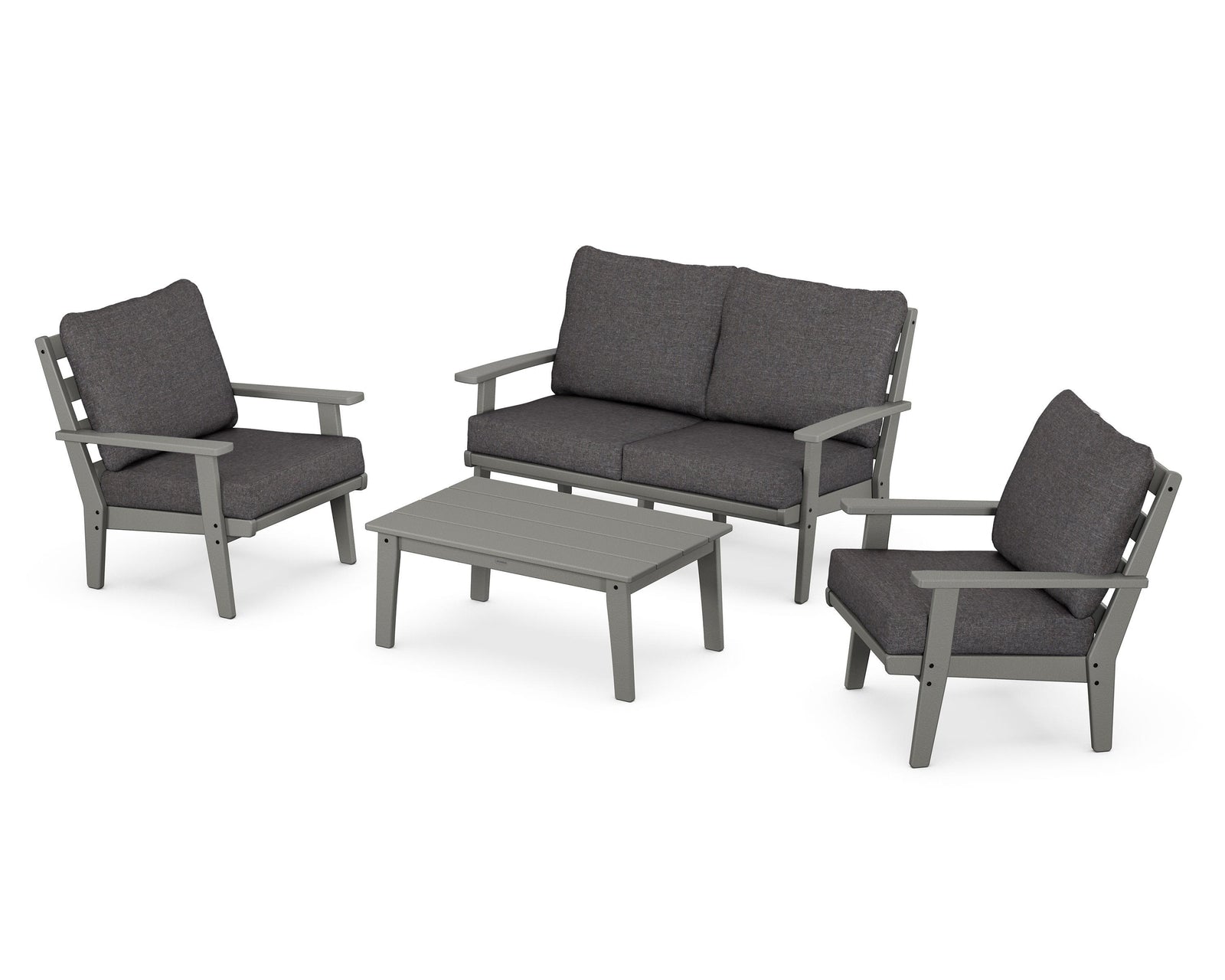 Grant Park 4-Piece Deep Seating Chair Set