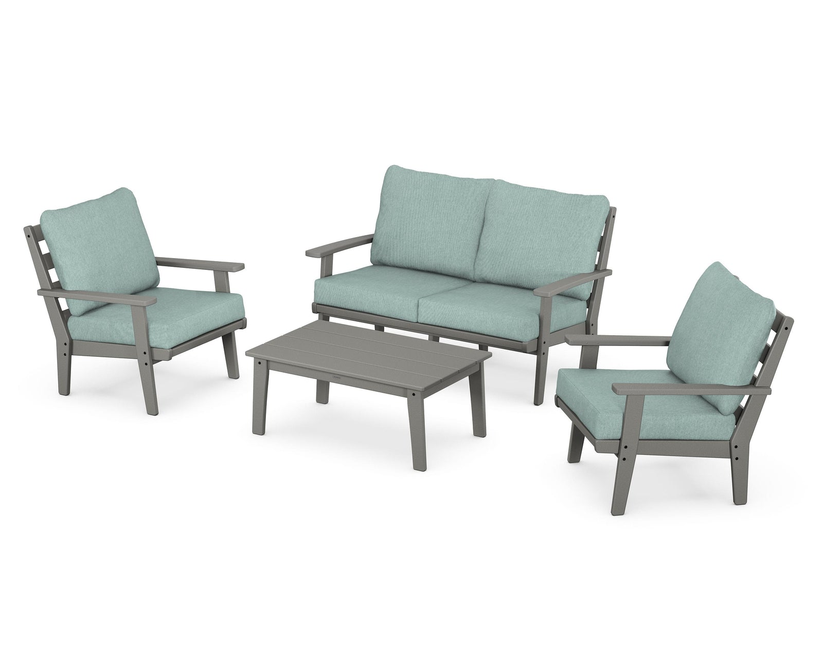Grant Park 4-Piece Deep Seating Chair Set