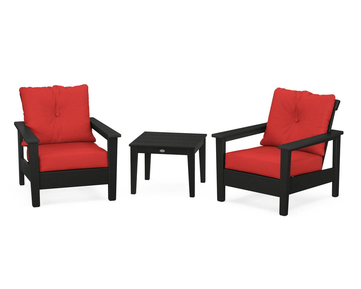 Prescott 3-Piece Deep Seating Set
