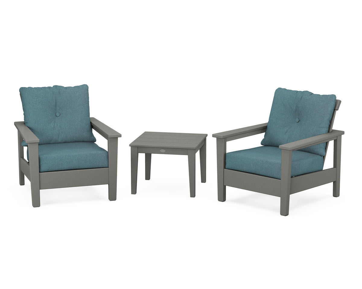 Prescott 3-Piece Deep Seating Set