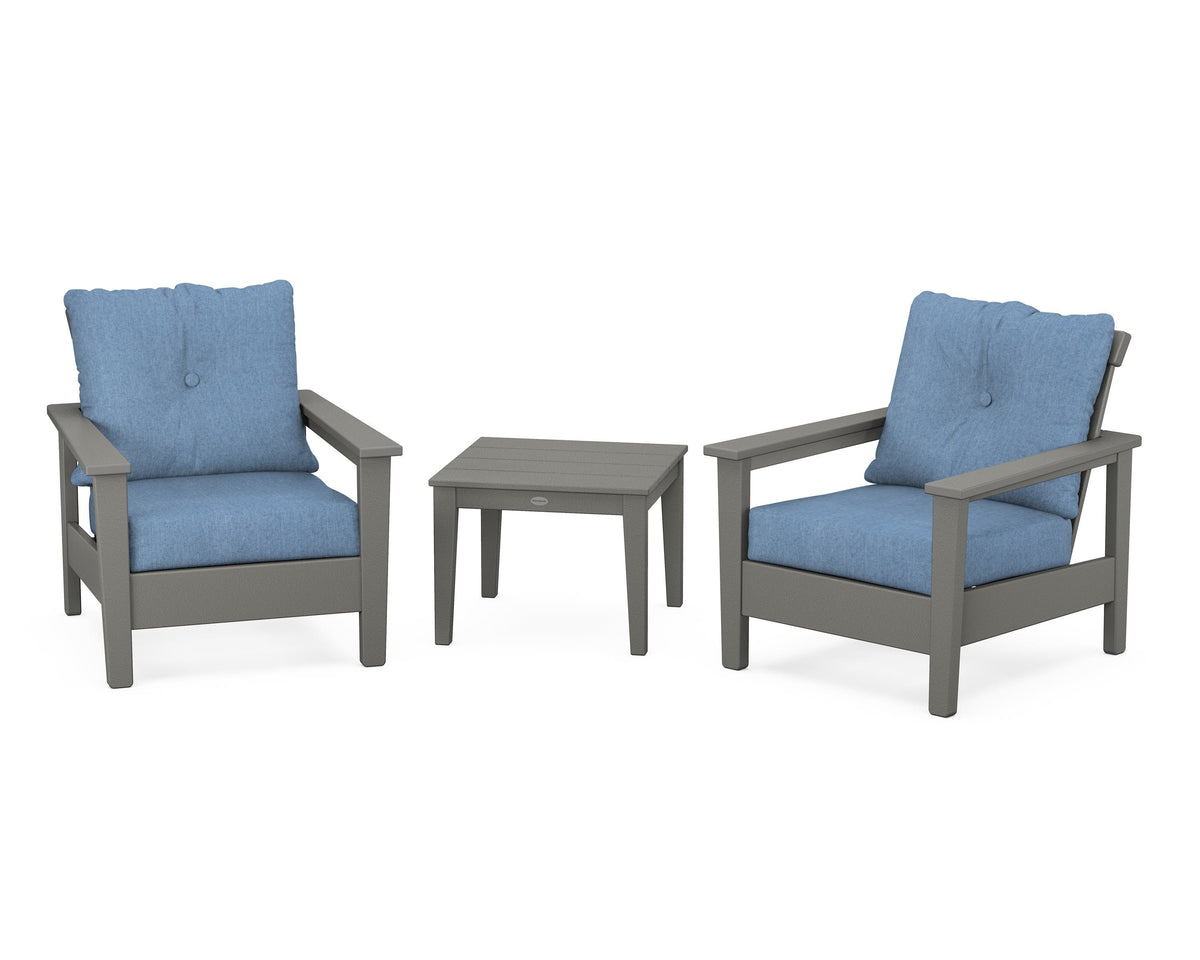 Prescott 3-Piece Deep Seating Set