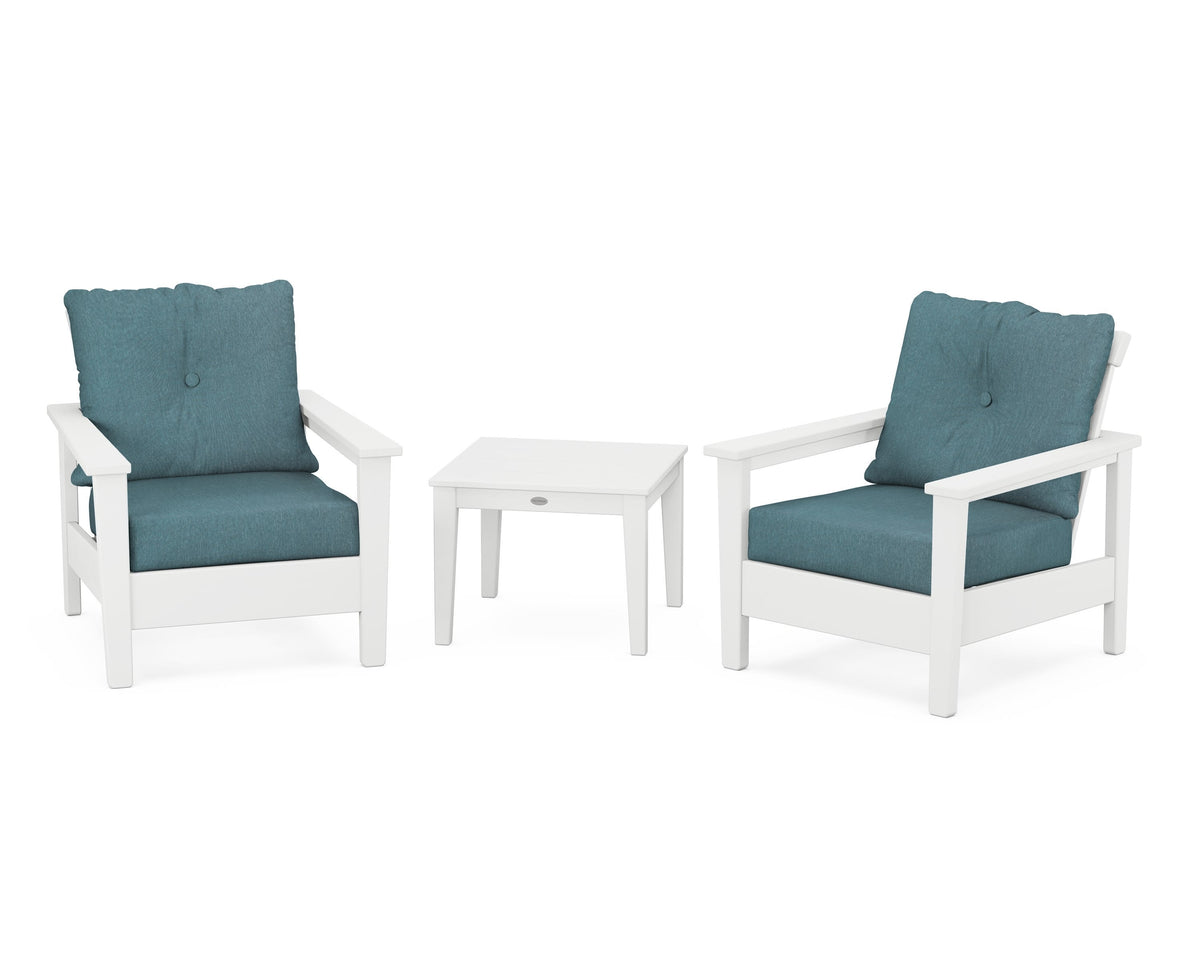 Prescott 3-Piece Deep Seating Set
