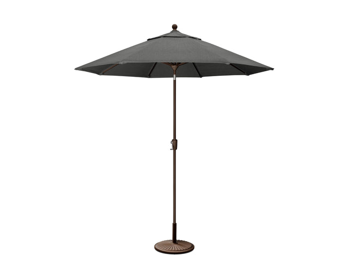 9' Tilt Market Umbrella & Base - Bar Height