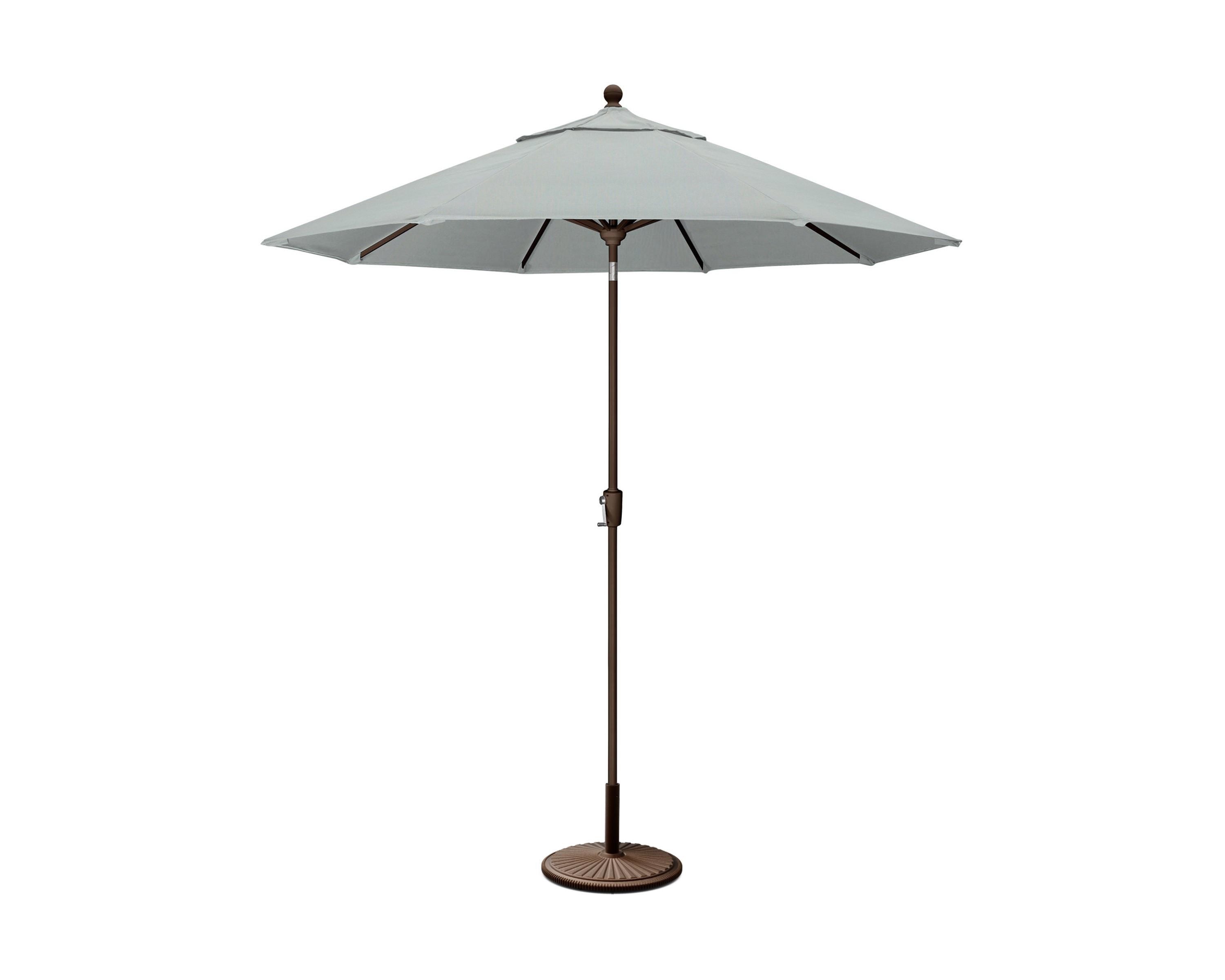 9' Tilt Market Umbrella & Base - Bar Height